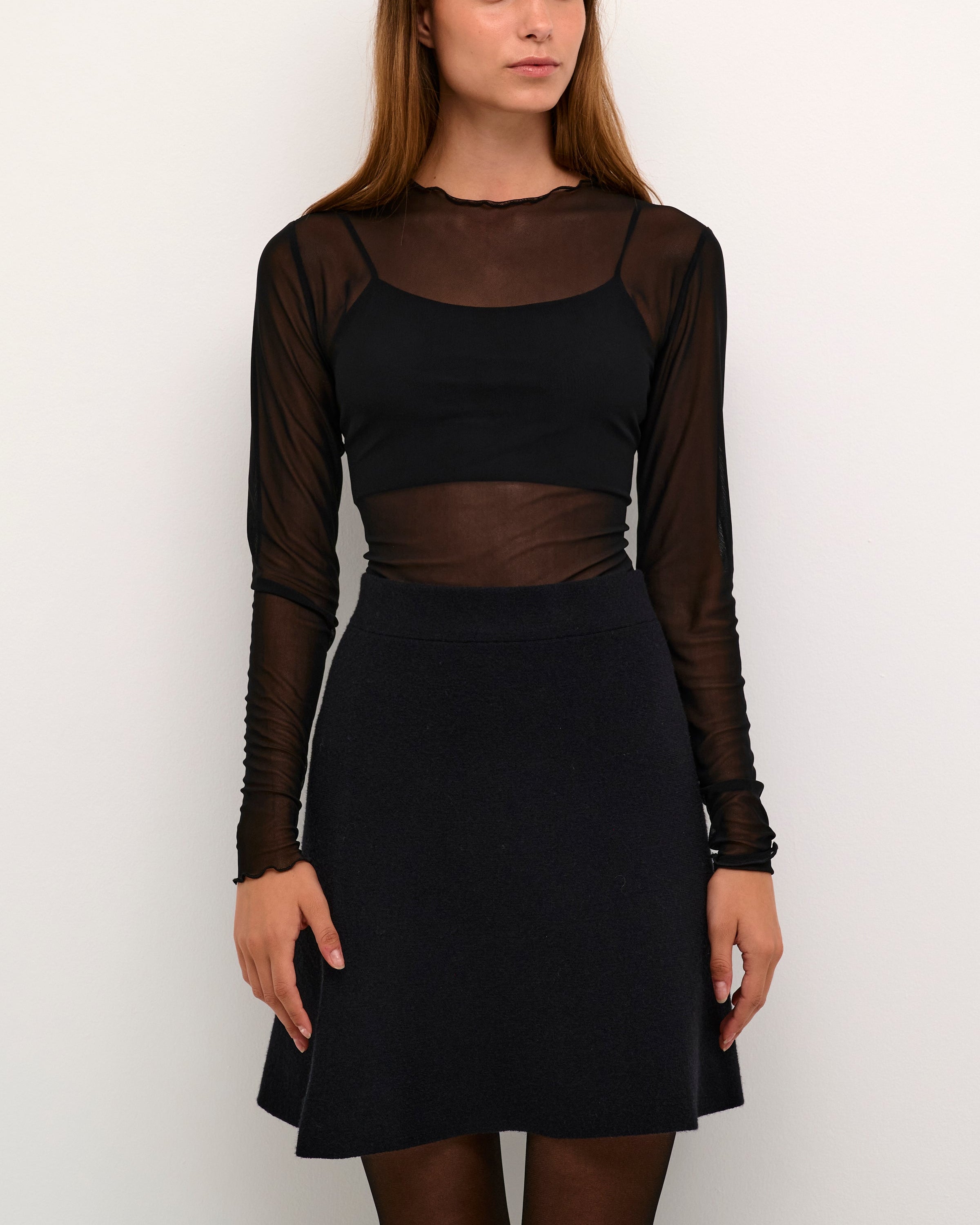 Karen by Simonsen Top Mesh Tops