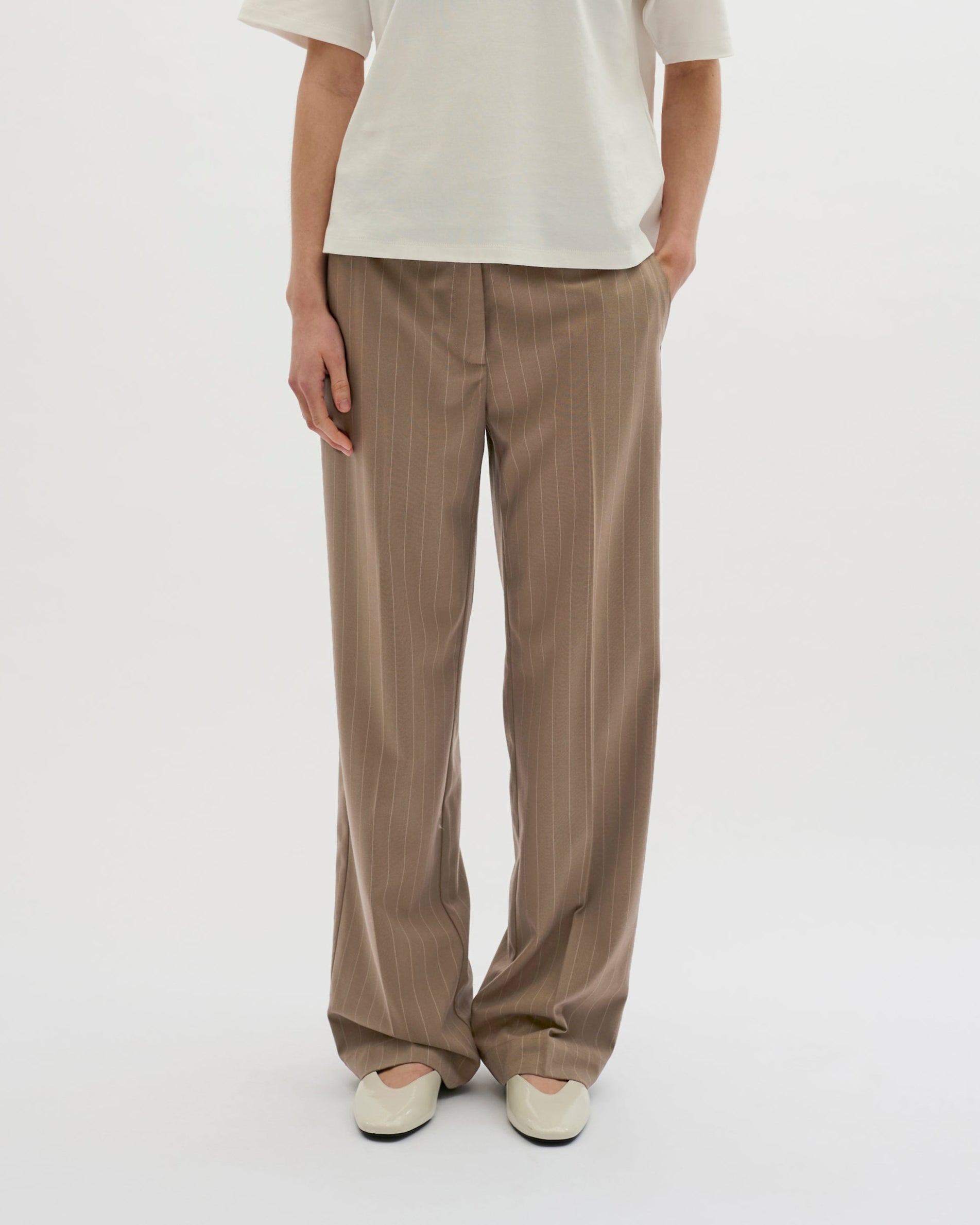 Karen by Simonsen Milano Stripe Pants Broeken