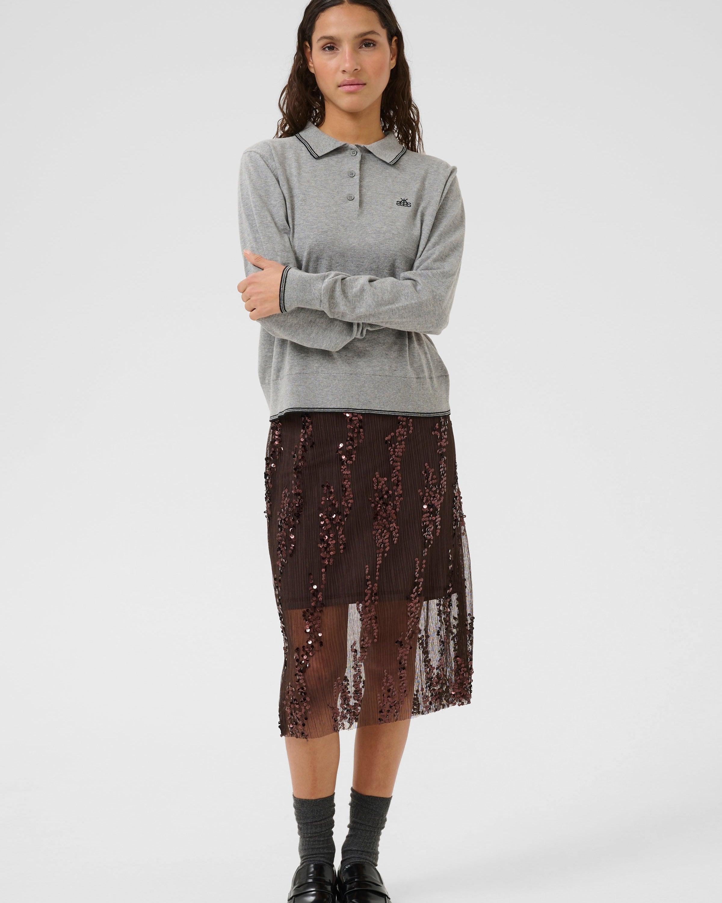 Karen by Simonsen Polo Zabrina Tops