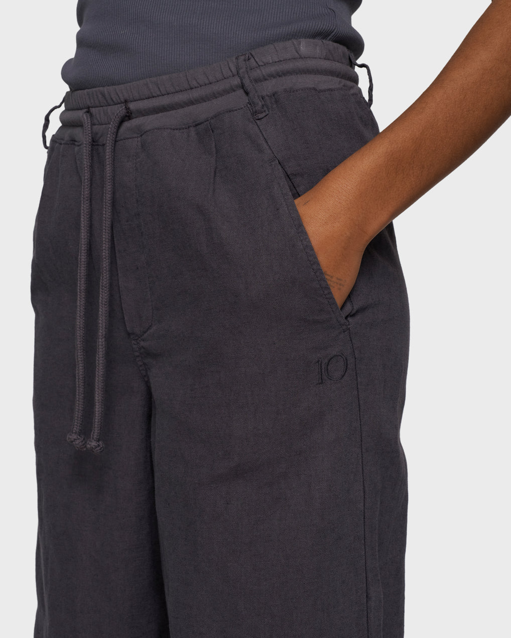 10DAYS Cotton Linen Pants