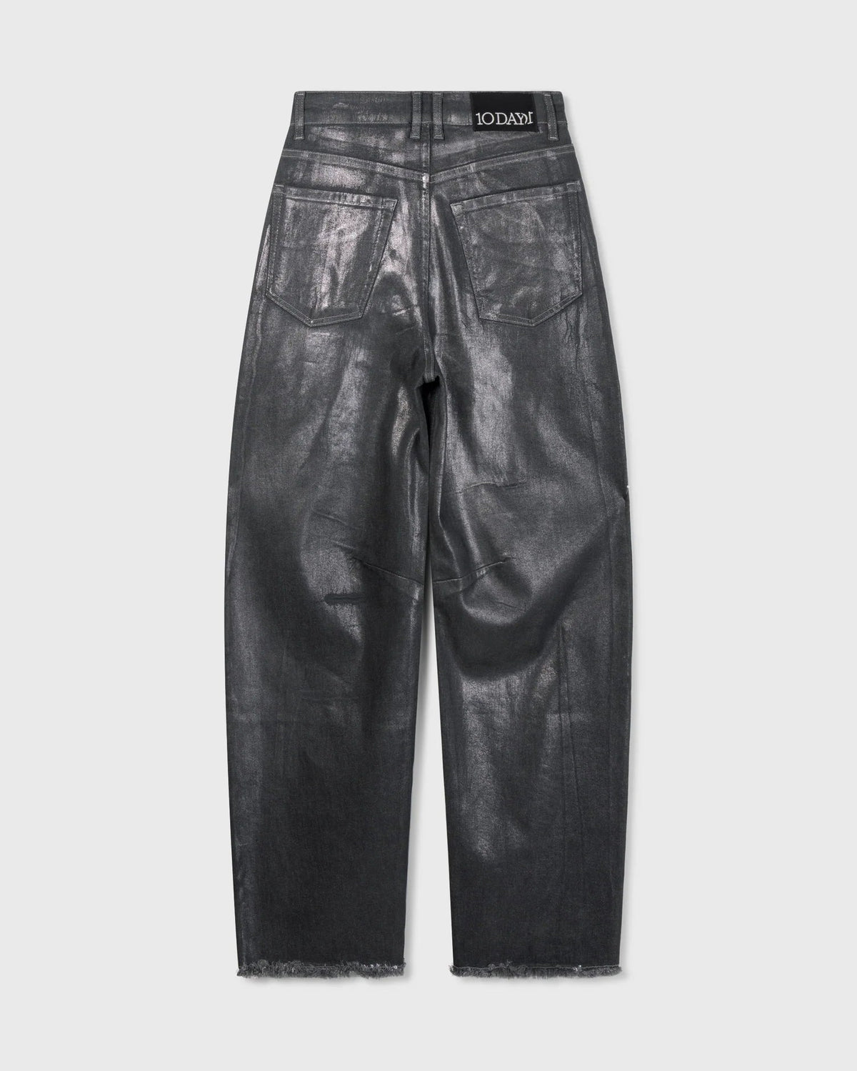 10DAYS Metallic western denim pants