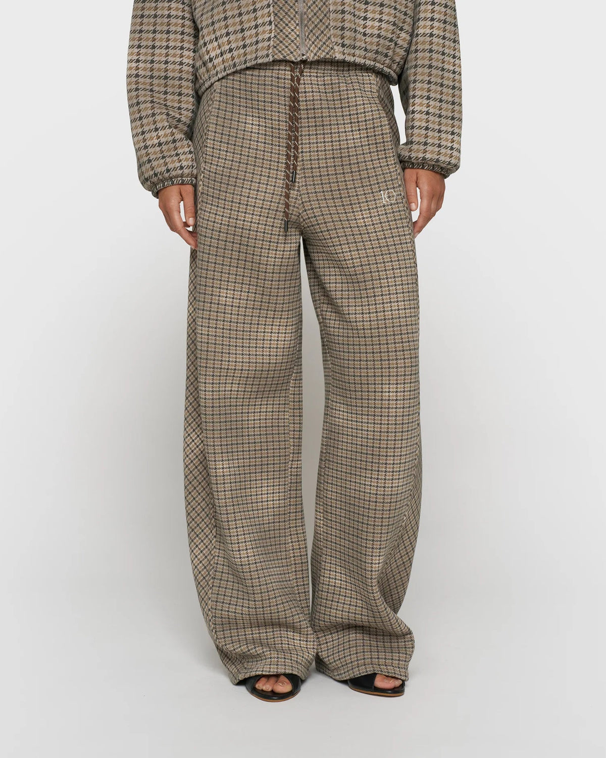 10DAYS Western jogger check