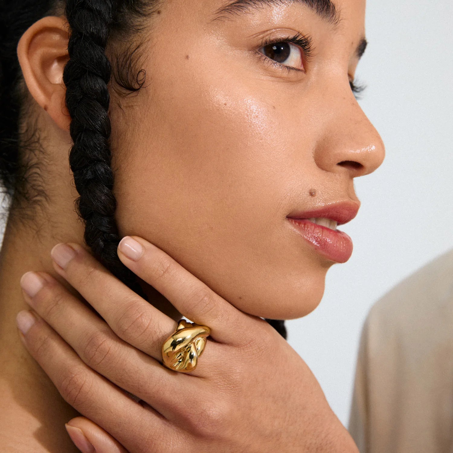 Pilgrim Unfold ring goud Sieraden