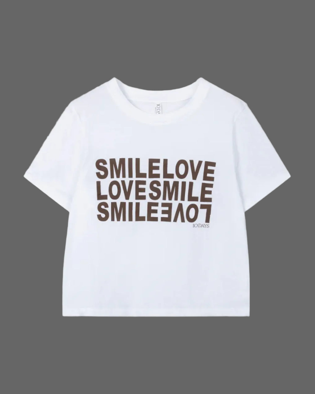 10DAYS Petit Smile Love T-Shirt