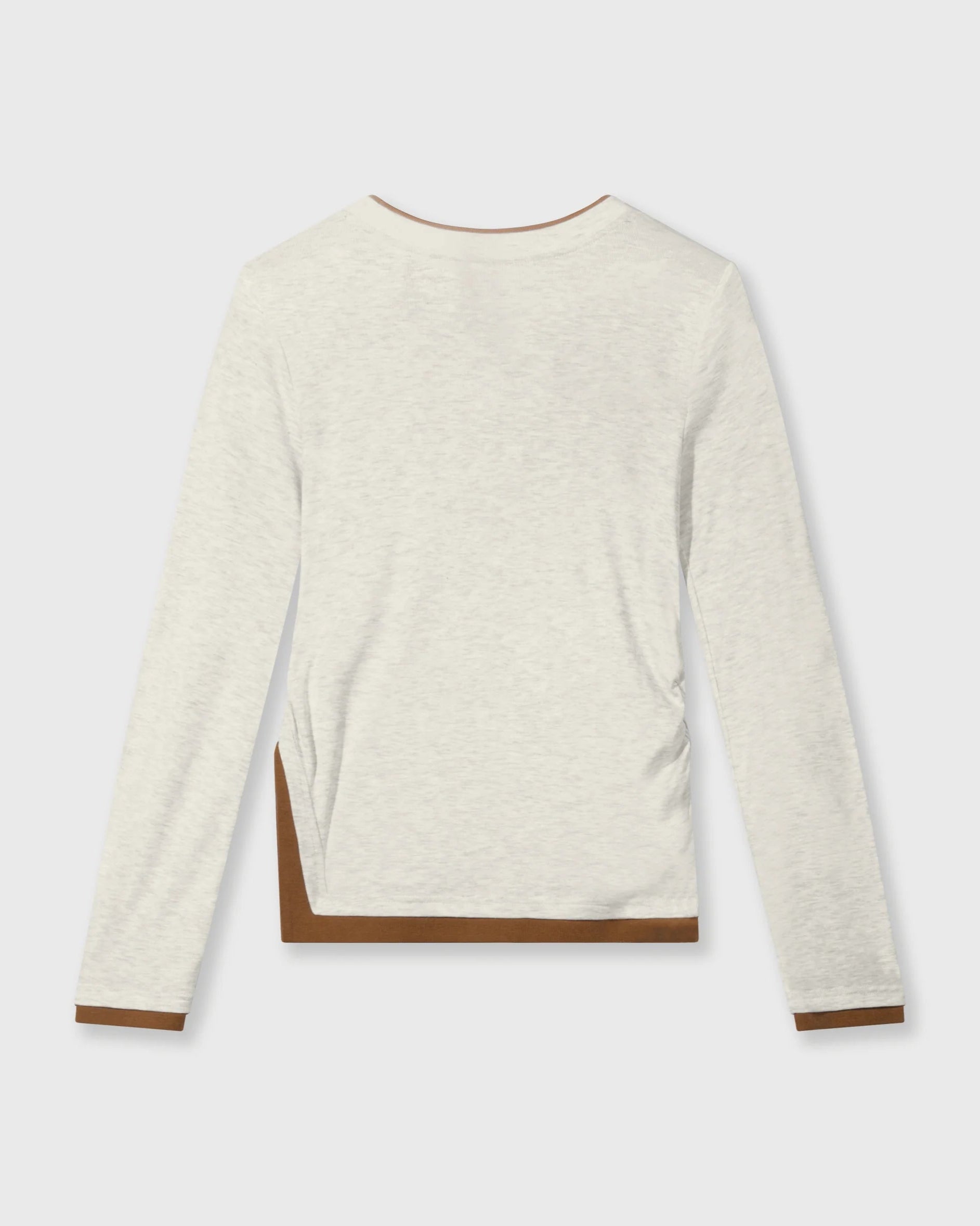 10DAYS Long Sleeve T-shirt Rib T-shirts