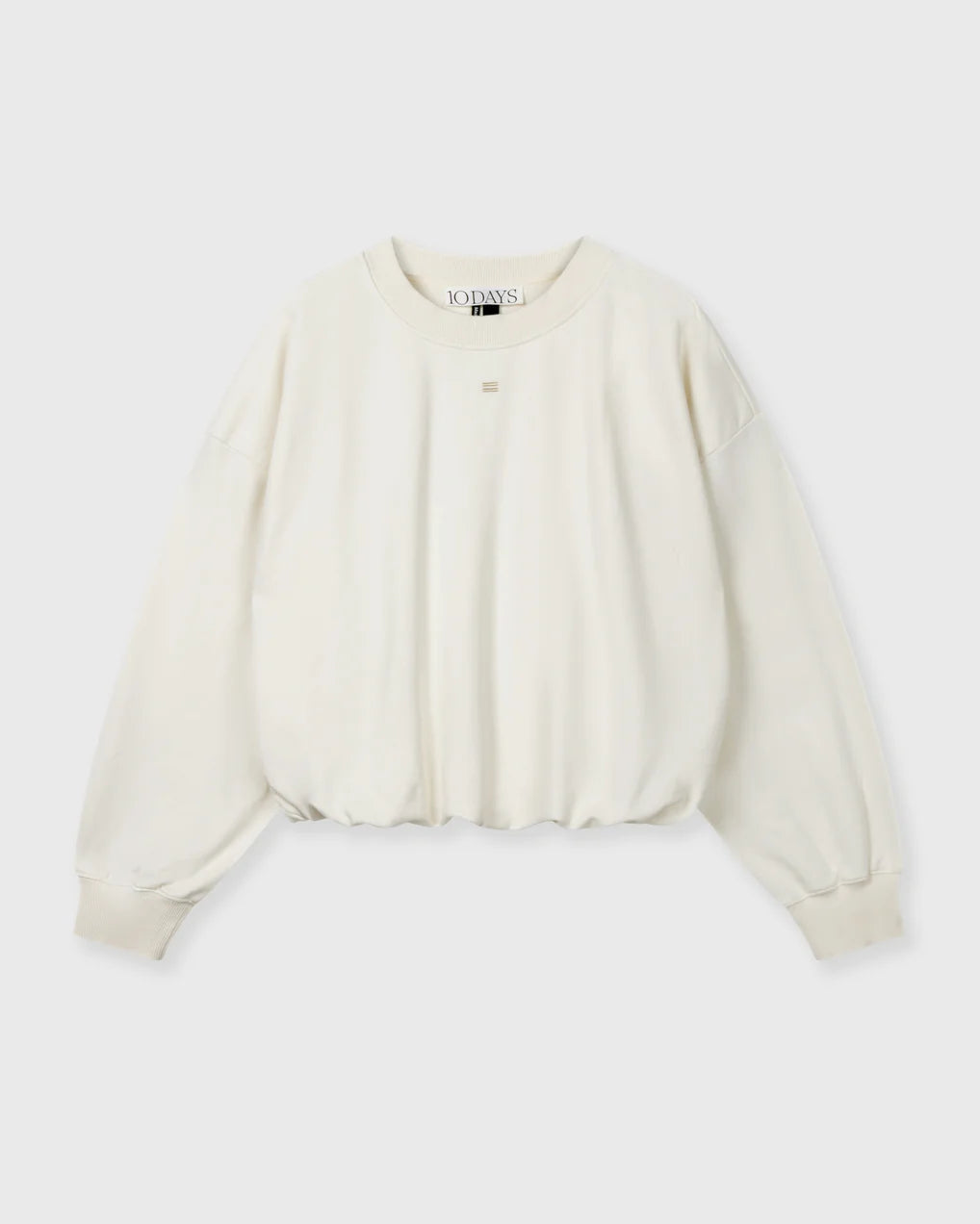 10DAYS Pleated Curly 10 Sweater