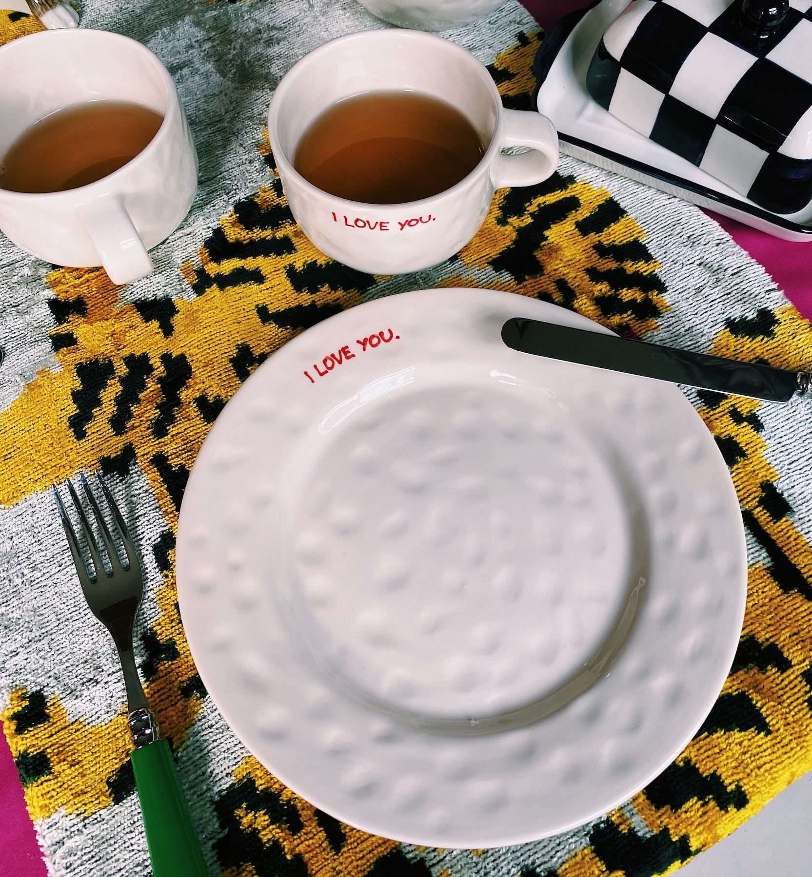 Anna + Nina I Love You Cappuccino Mug Accessoires