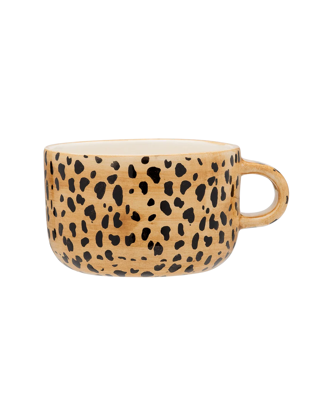 Anna + Nina Leopard Cappuccino Mok (1 stuk)