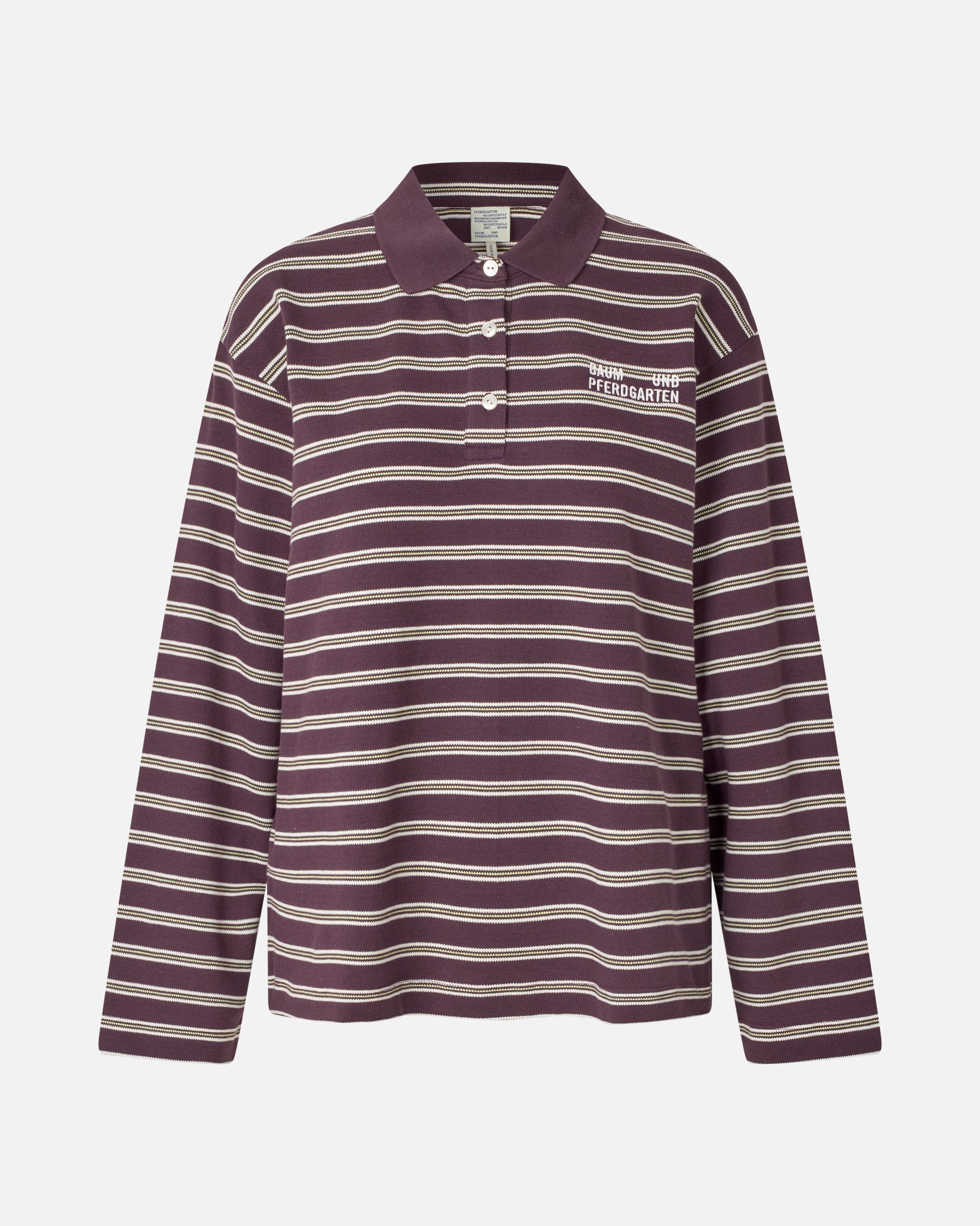 Baum und Pferdgarten Polo Jeanne Plum Plum Polo Stripe Truien & Vesten