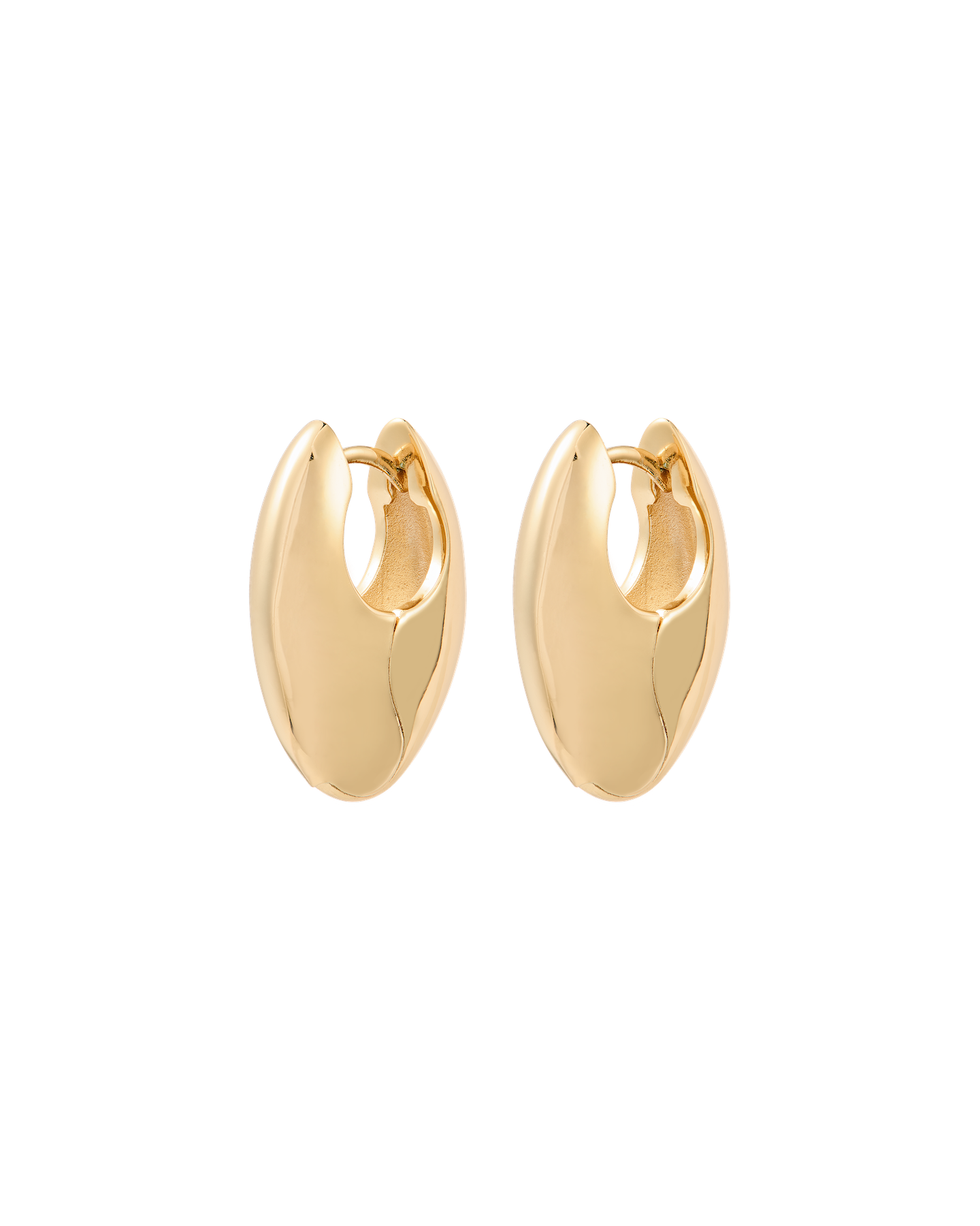 Anna + Nina Chubby Hoop Oorbellen (2 stuks) Accessoires