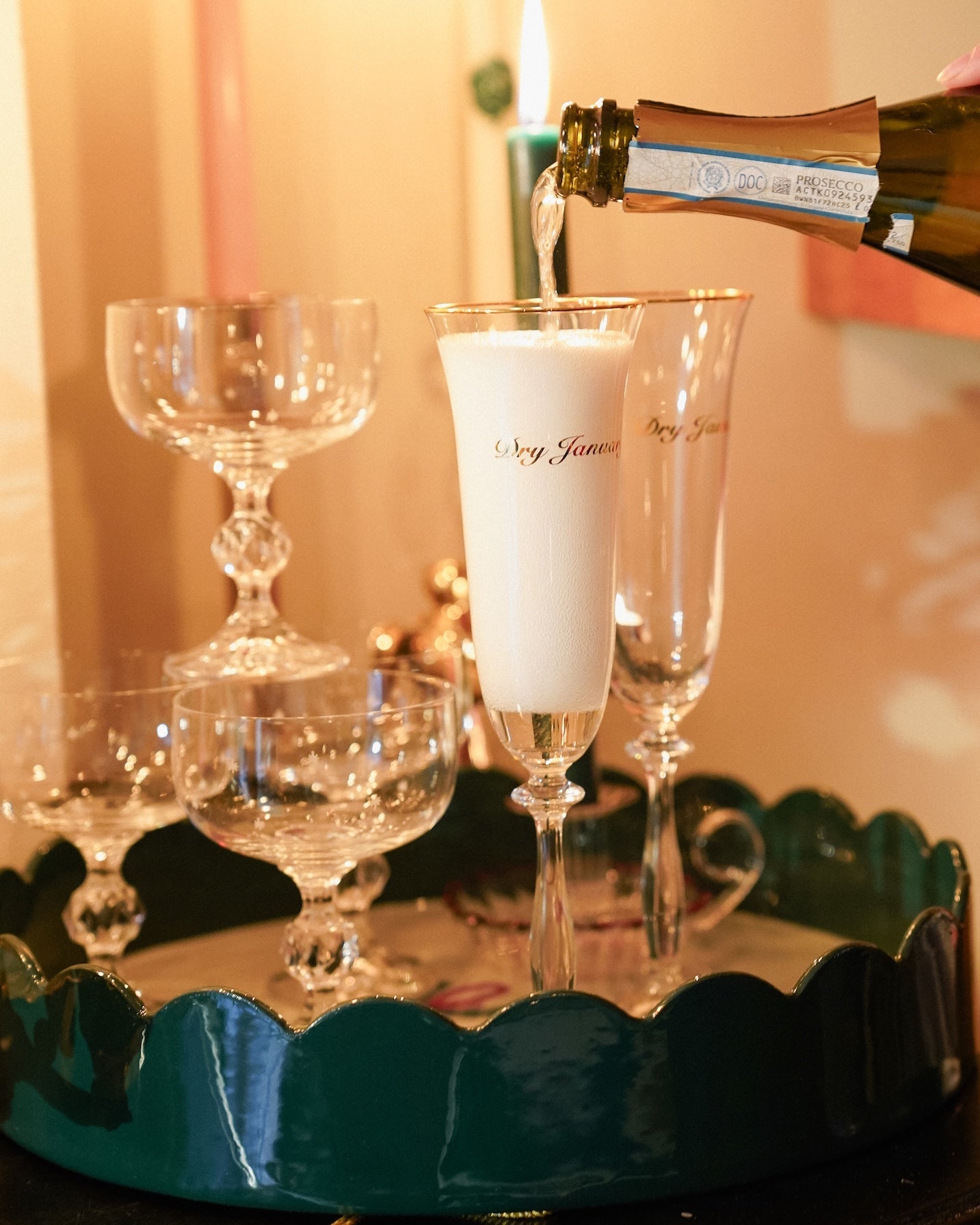 Anna + Nina Mistletoe Tray Accessoires