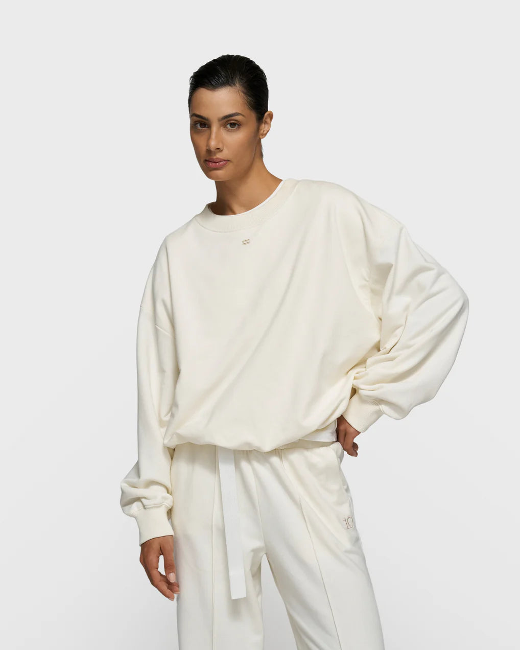 10DAYS Pleated Curly 10 Sweater Truien & Vesten