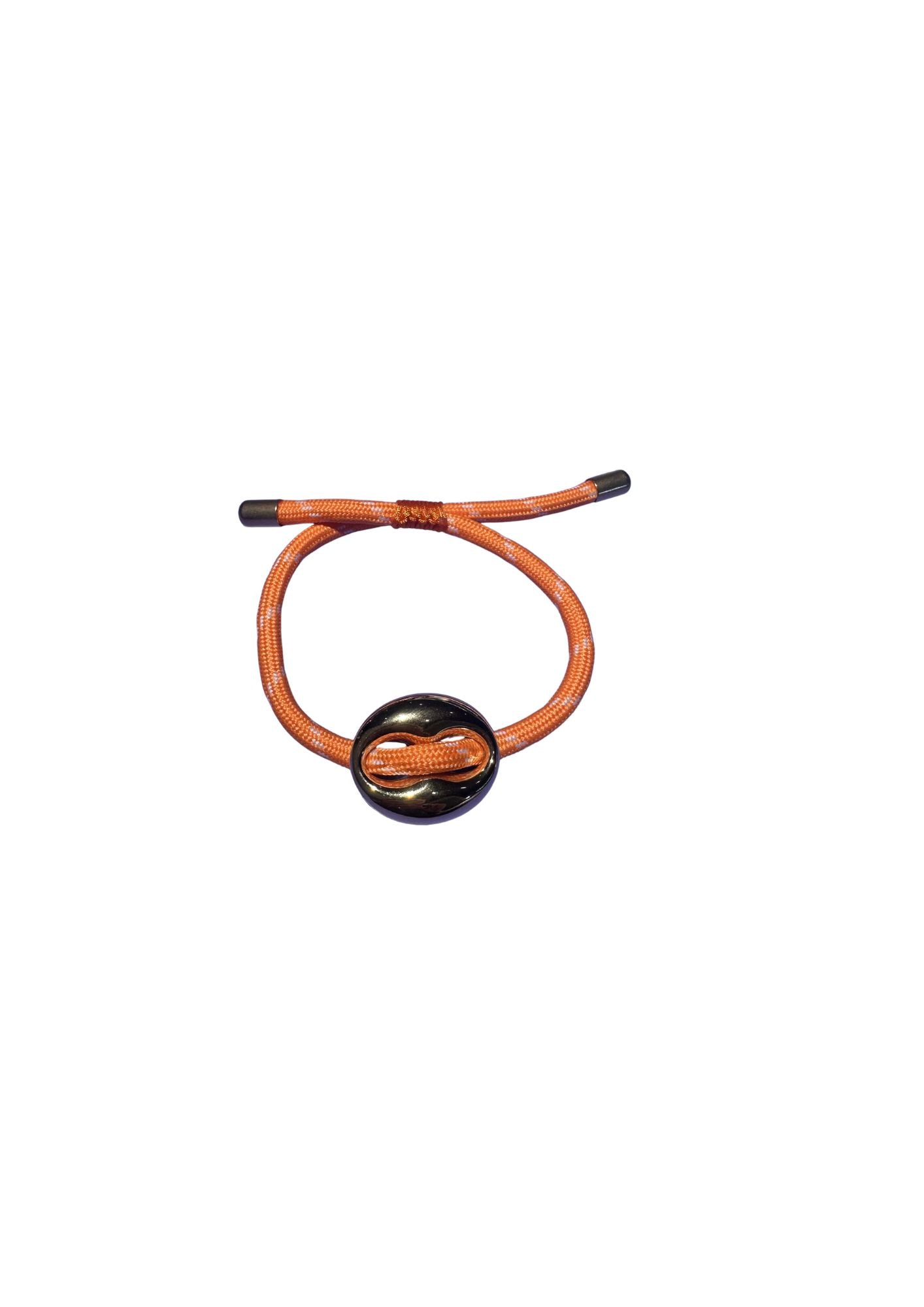 Bonnie Studios Bean Bracelet Hot Orange Striped