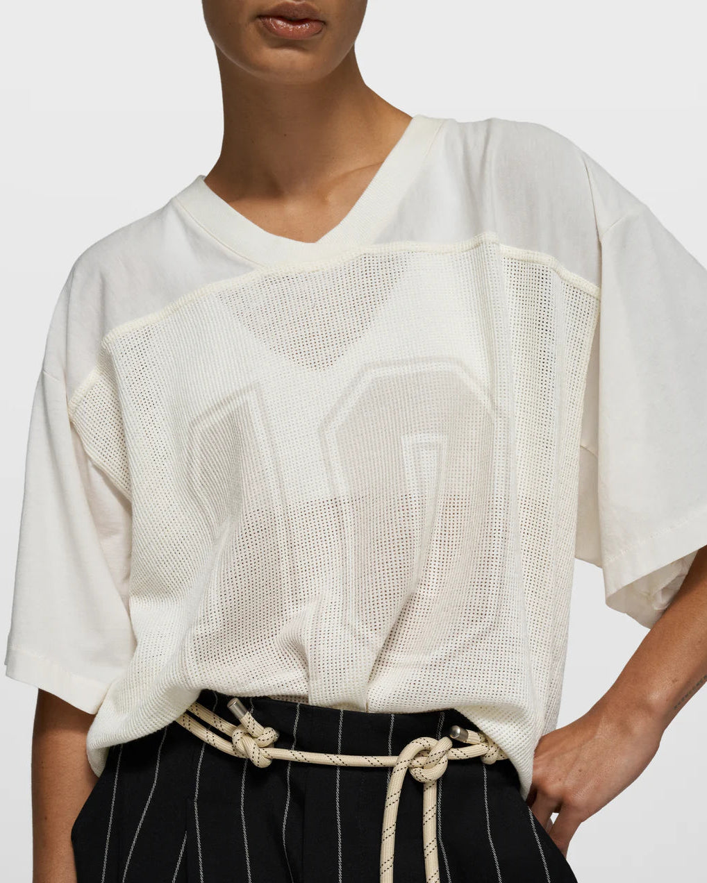 10DAYS Mesh Baseball T-Shirt T-shirts