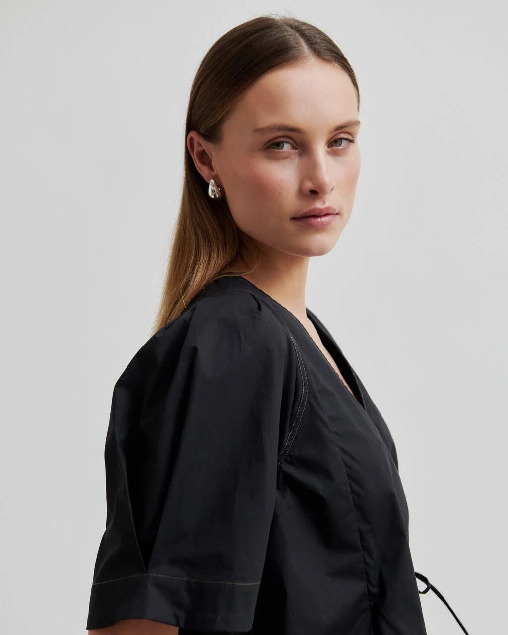 Second Female Pera Wrap Blouse Blouses