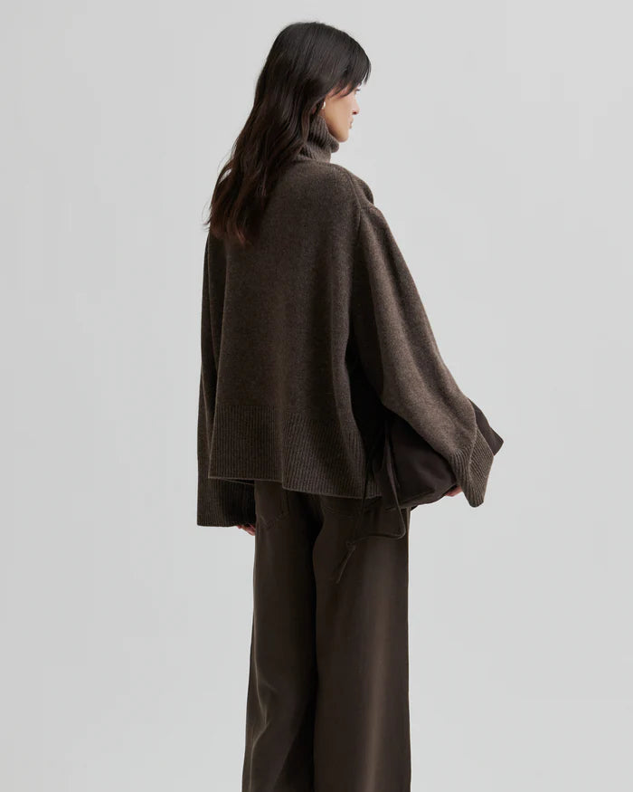 Second Female Alpha Knit T-Neck Truien & Vesten