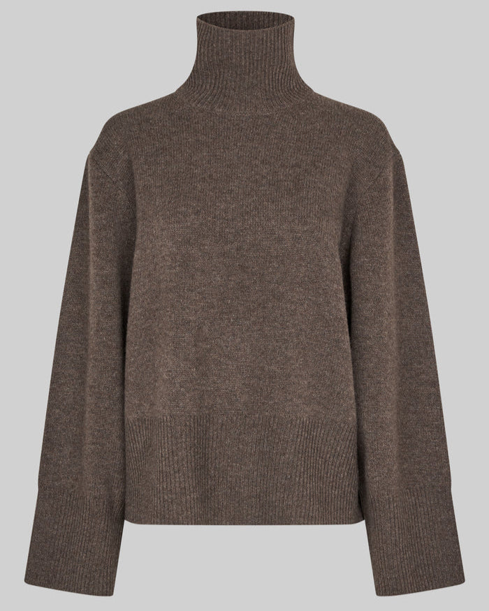Second Female Alpha Knit T-Neck Truien & Vesten