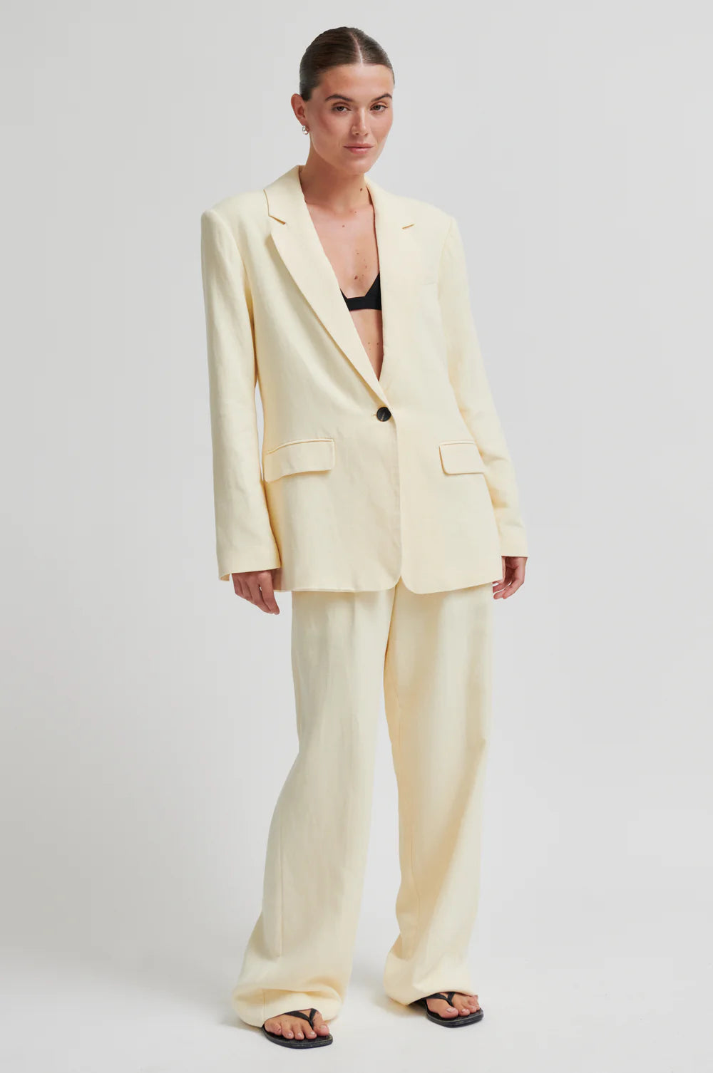 Second Female Lino New Fit Blazer Blazers & Jasjes