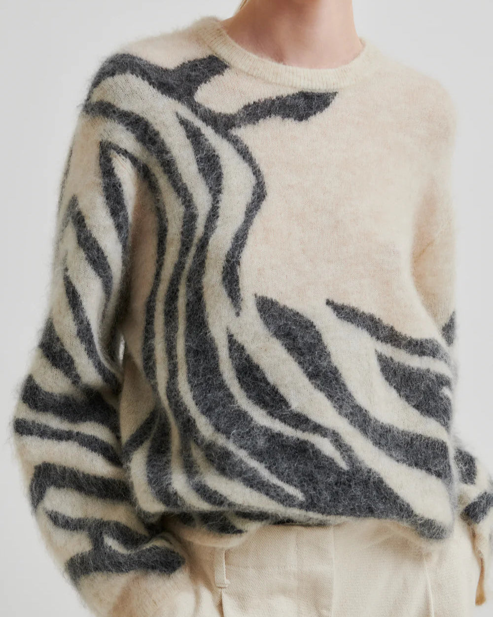 Second Female Zarah Knit O-Neck Truien & Vesten