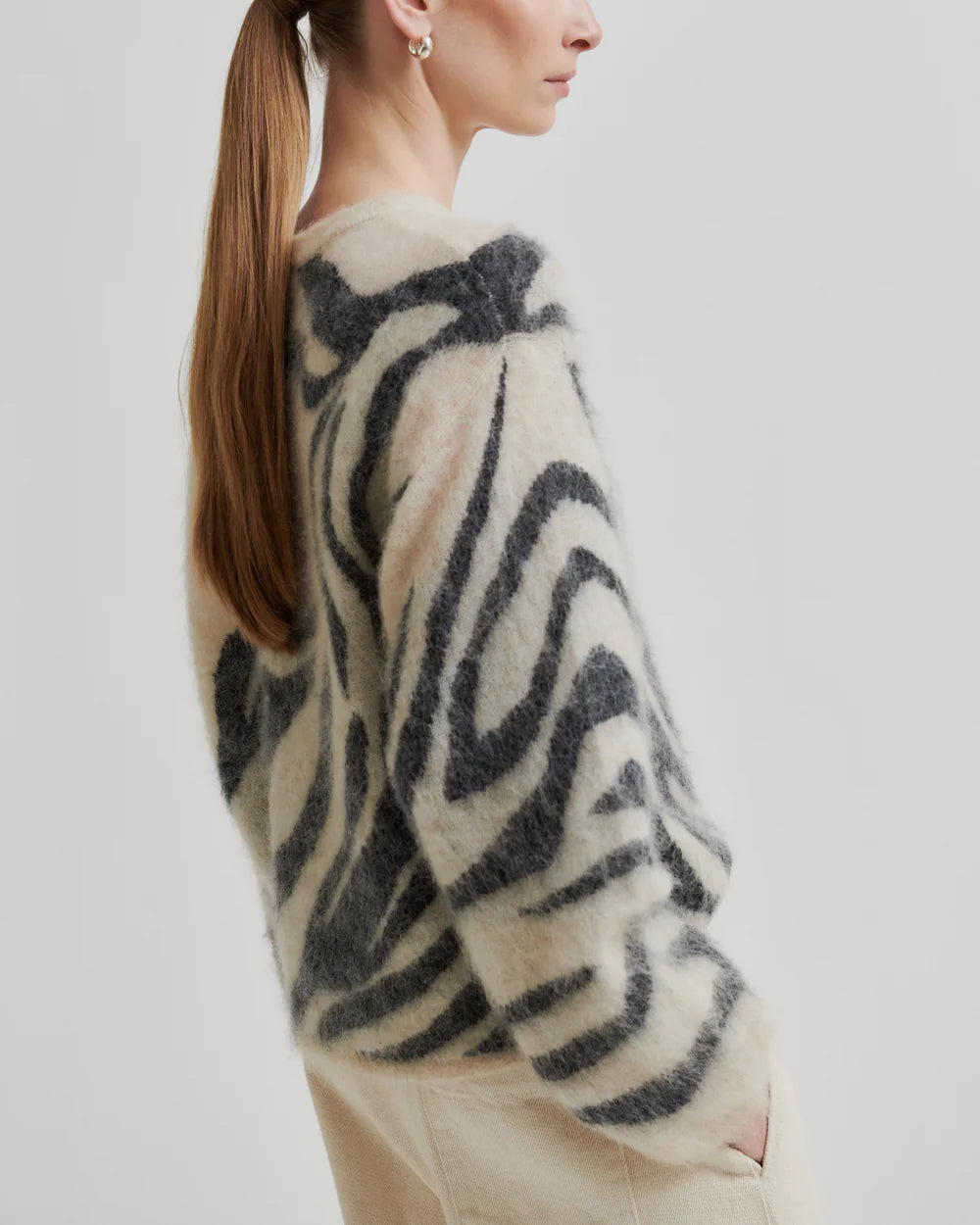 Second Female Zarah Knit O-Neck Truien & Vesten
