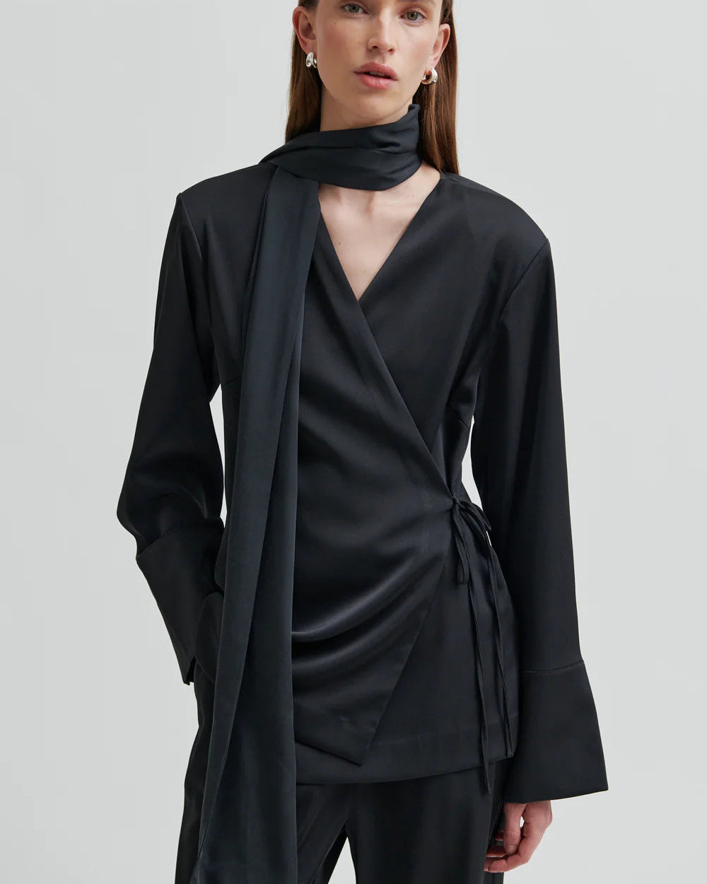 Second Female Glari Wrap Shirt Blouses