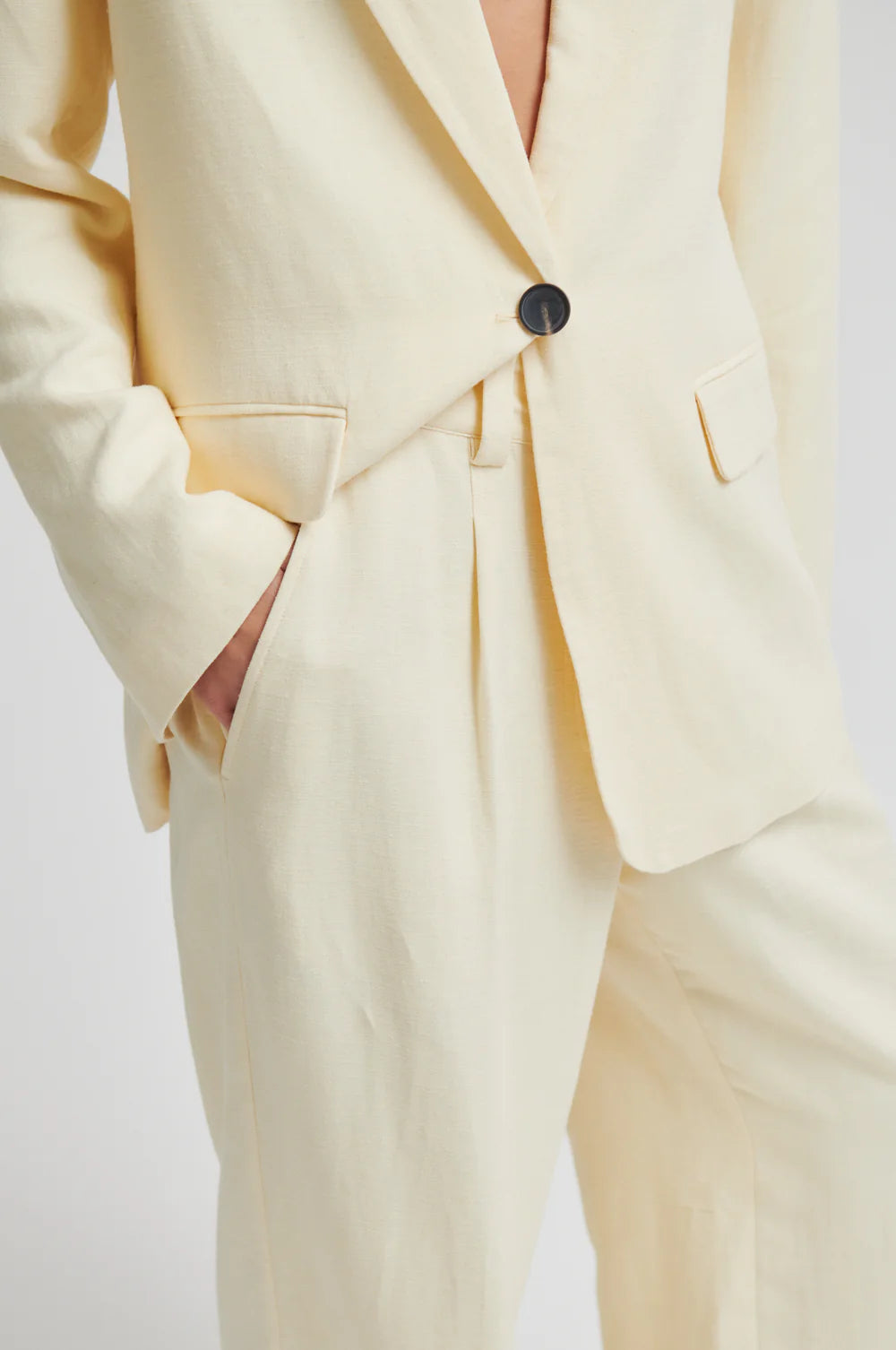 Second Female Lino Classic Trousers Broeken