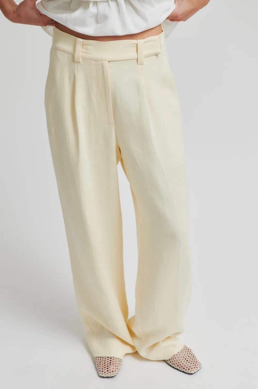 Second Female Lino Classic Trousers Broeken
