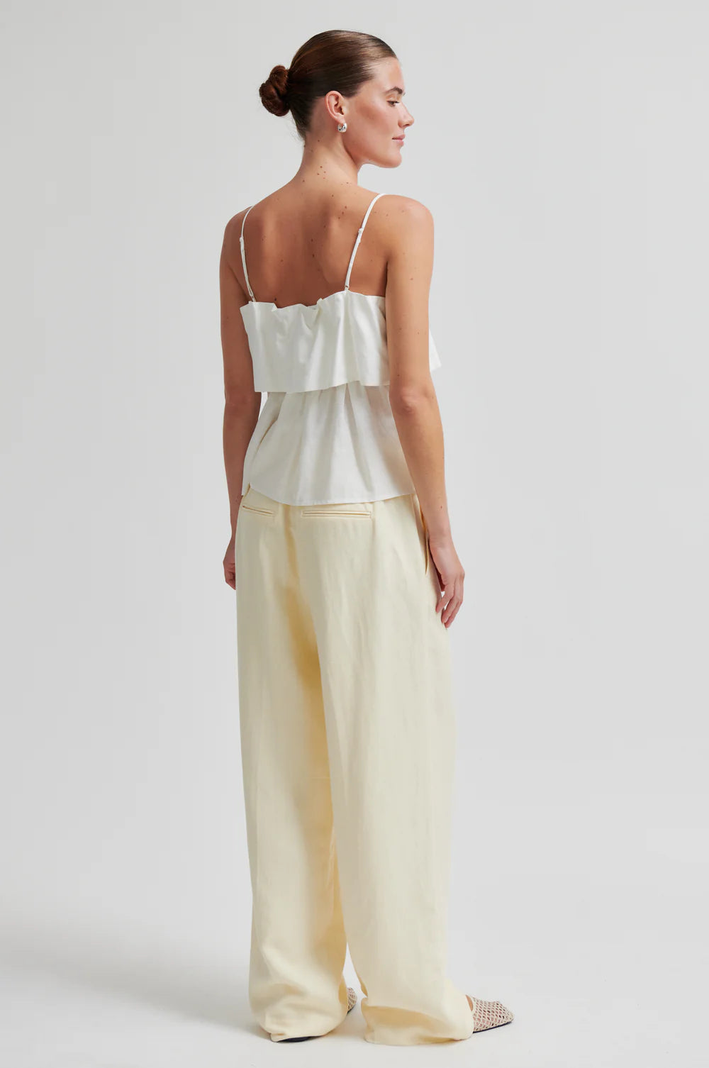 Second Female Lino Classic Trousers Broeken