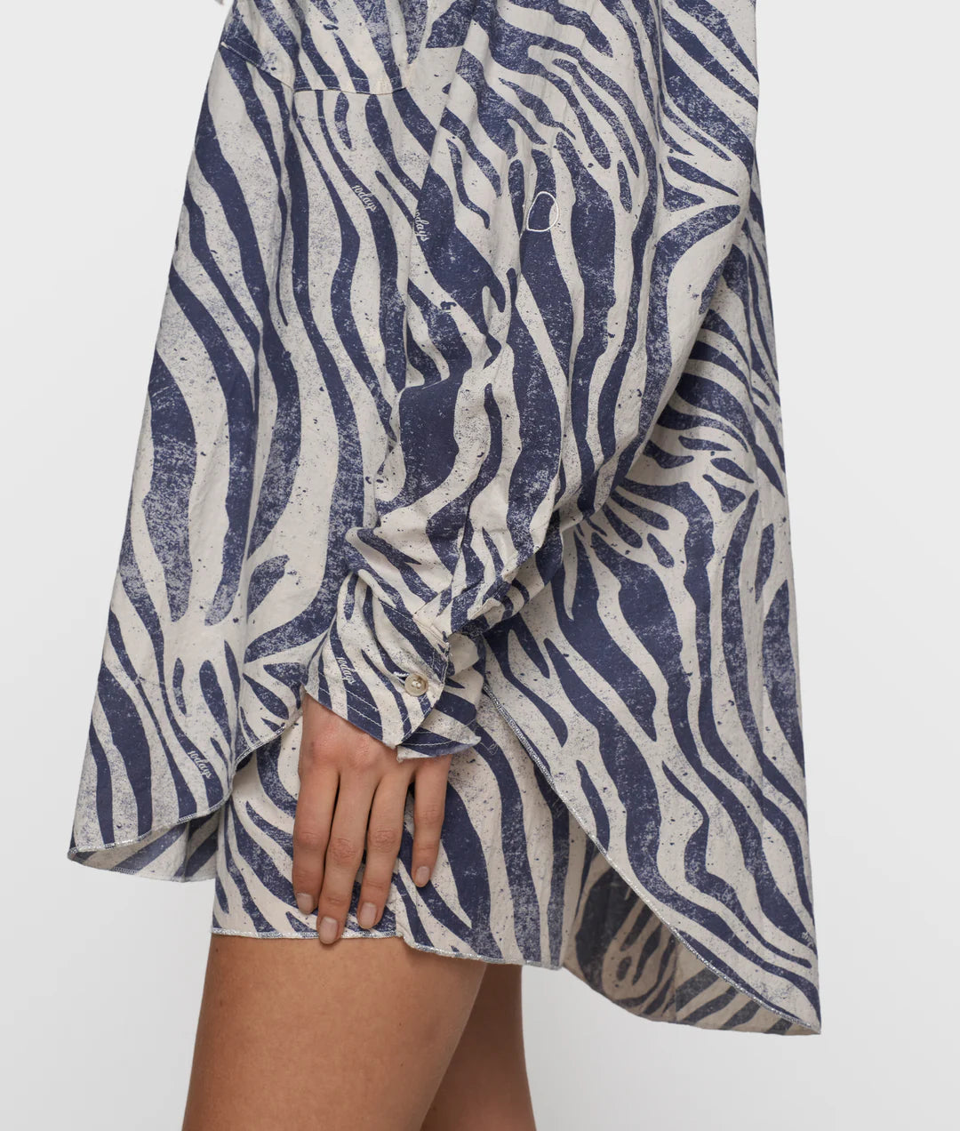 Blouse zebra voile