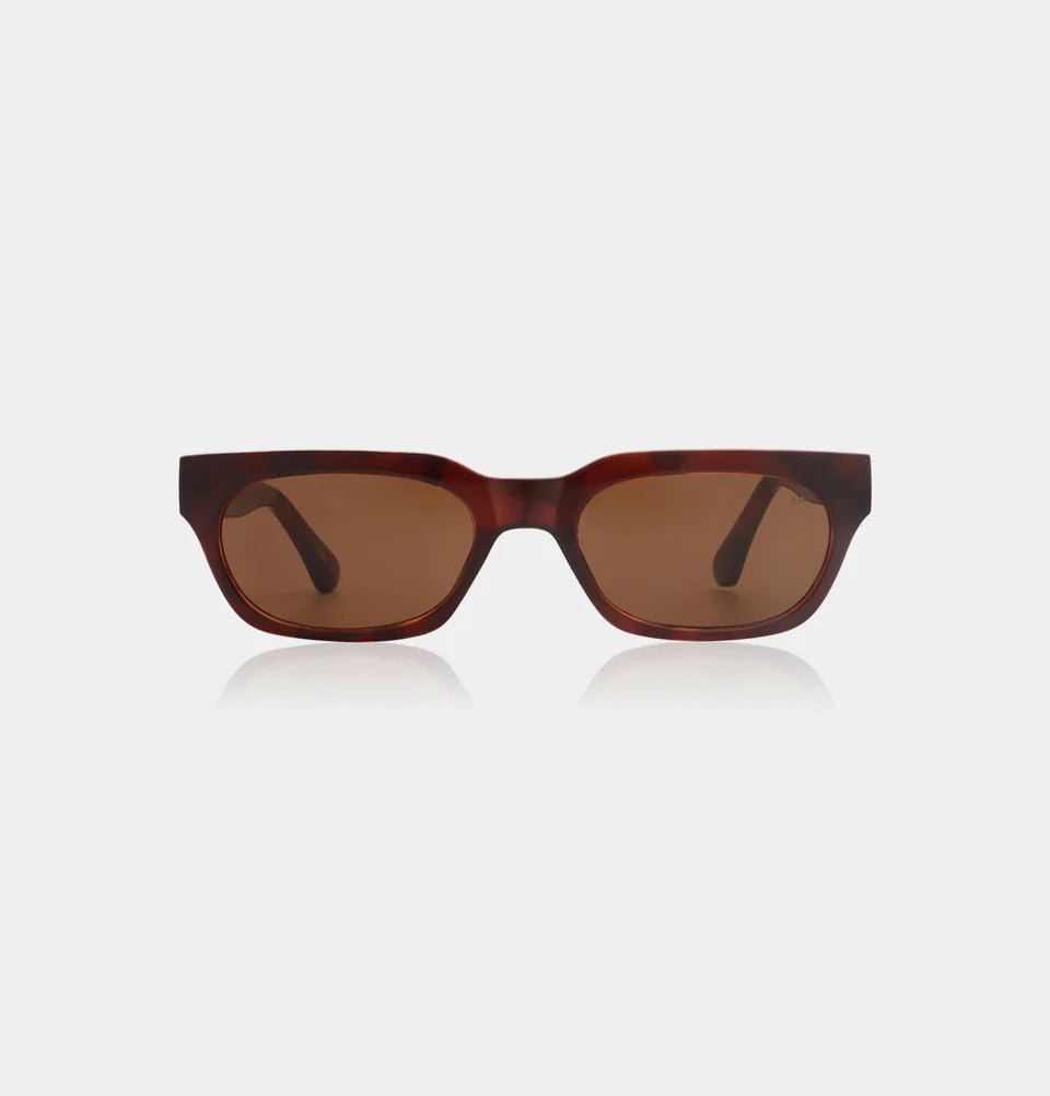 A.KJÆRBEDE Bril Bror Brown Demi Light Brown Transparent One Size Accessoires