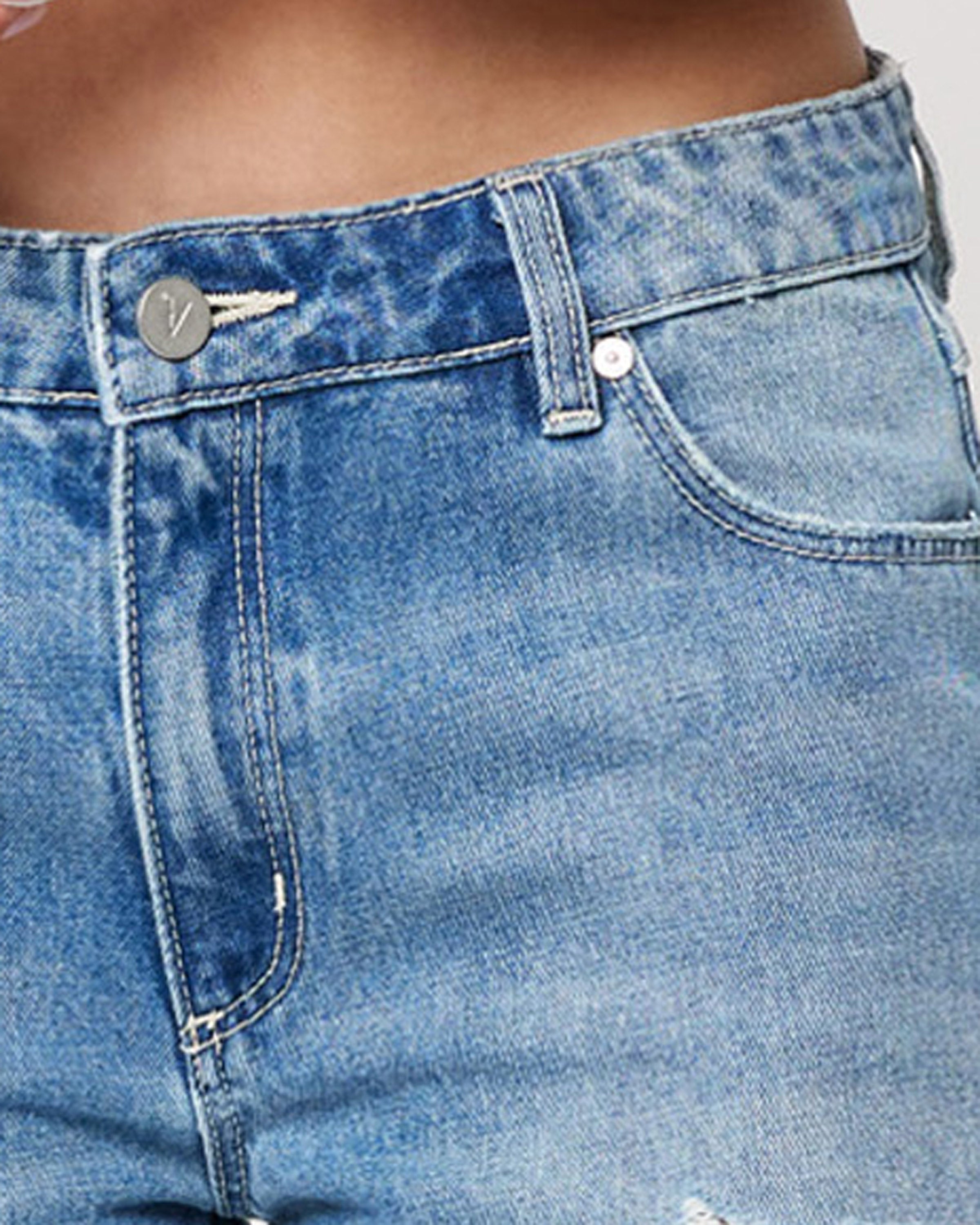 Abrand 99 Low Baggy Danni Rip Jeans