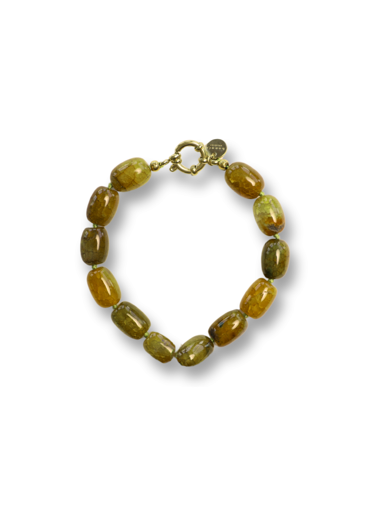 Bobby Forest Green Bracelet