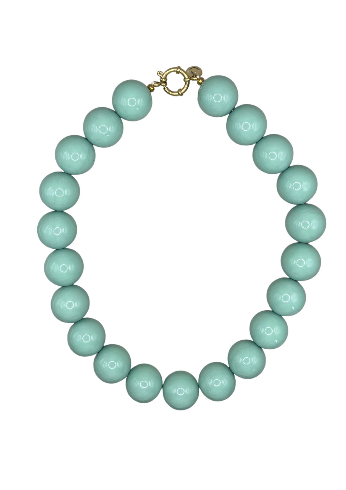 Bonnie Studios Wilma Necklace Mint blue Sieraden
