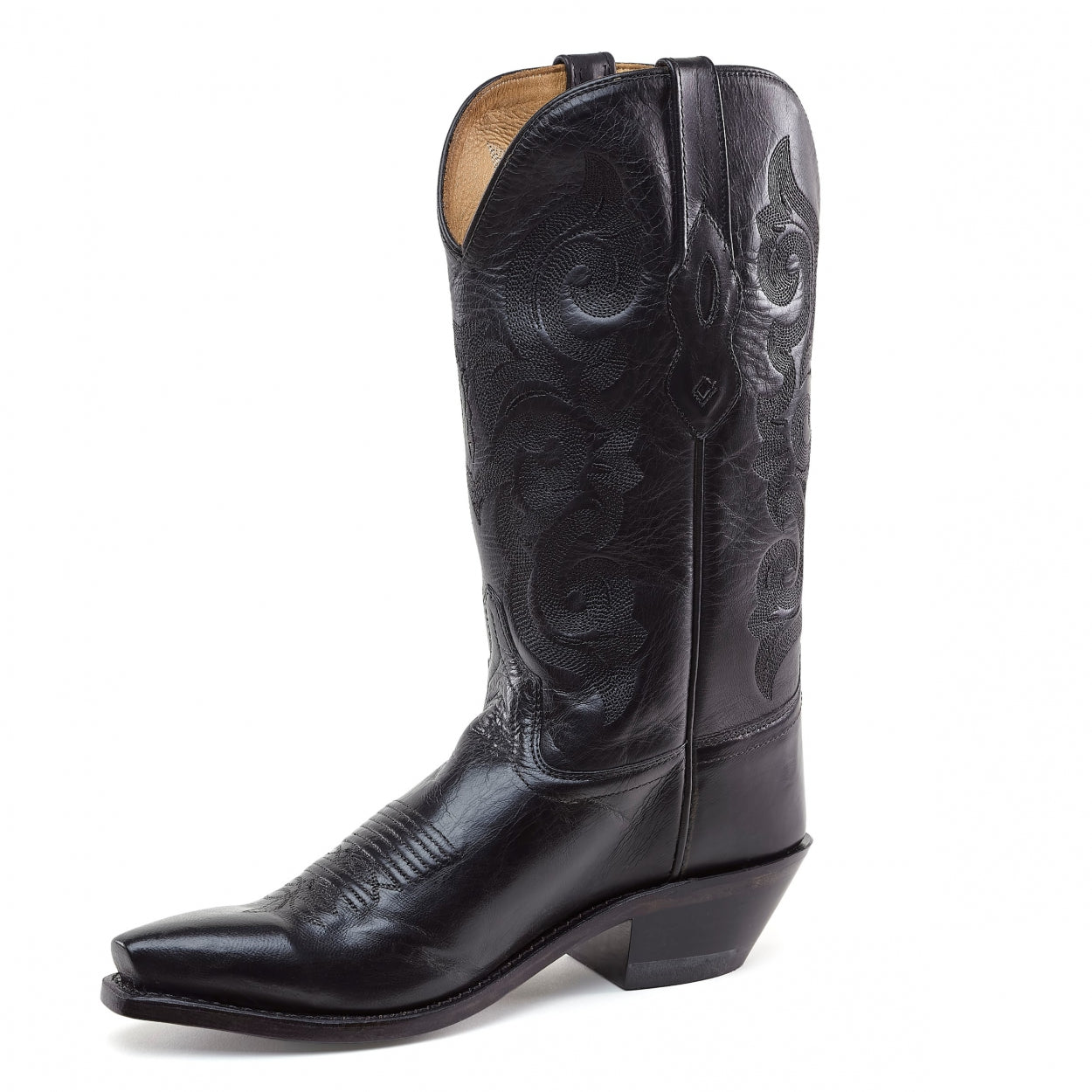 Bootstock Cowboyboot Black Treasure Black