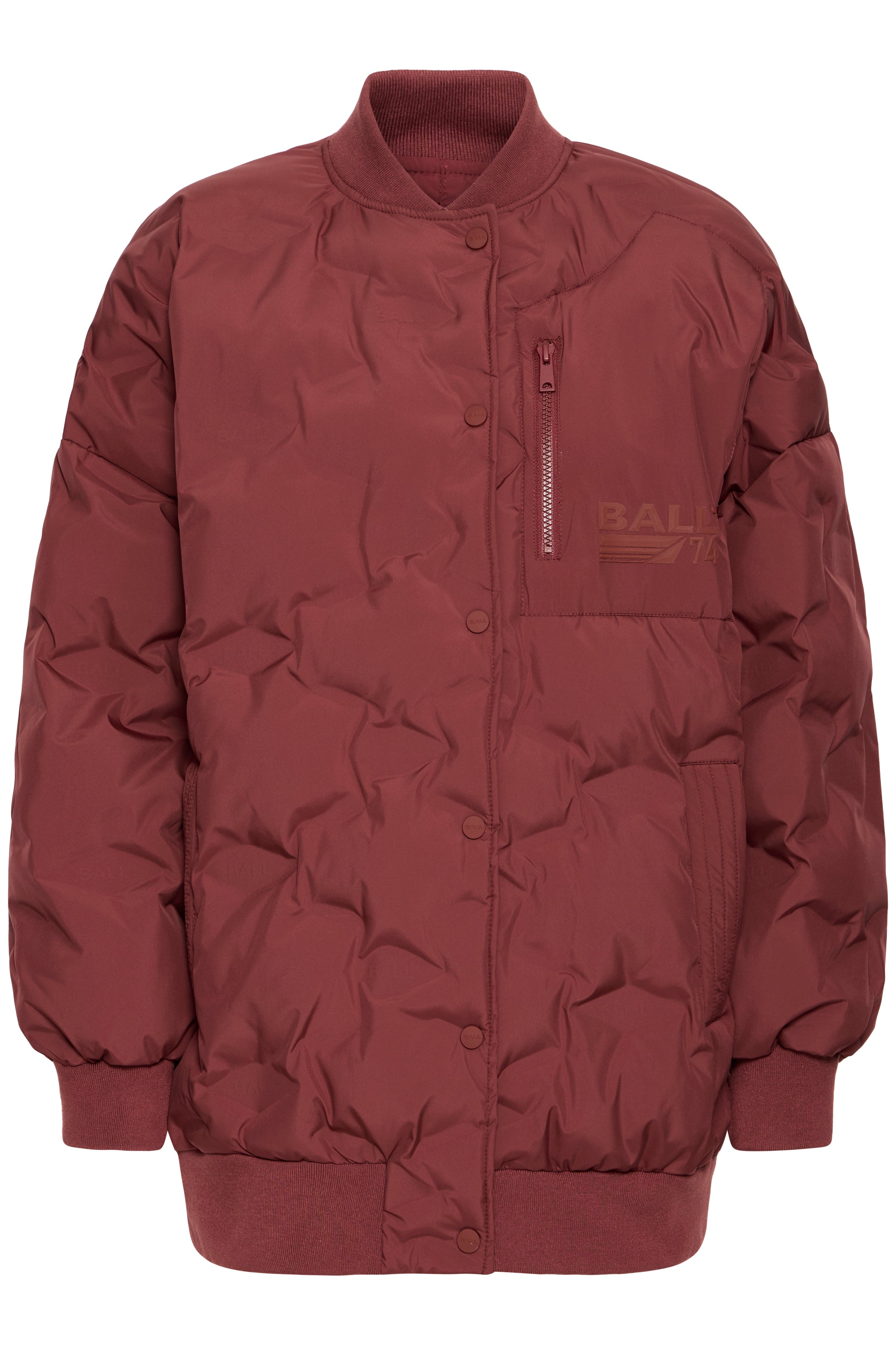 Ball Original Baestel Quilted Bomber Chocolate Truffle Jassen