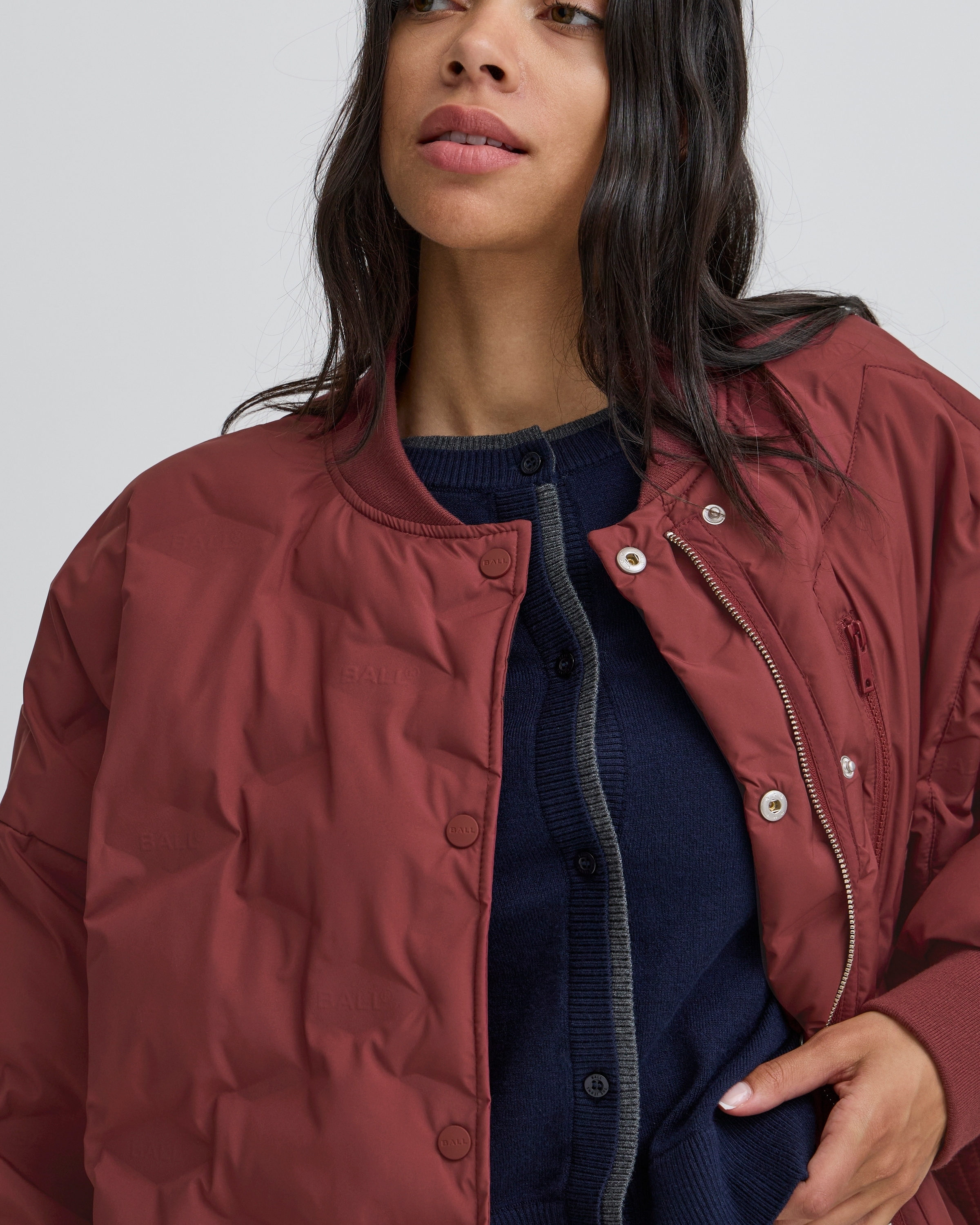 Ball Original Baestel Quilted Bomber Jassen