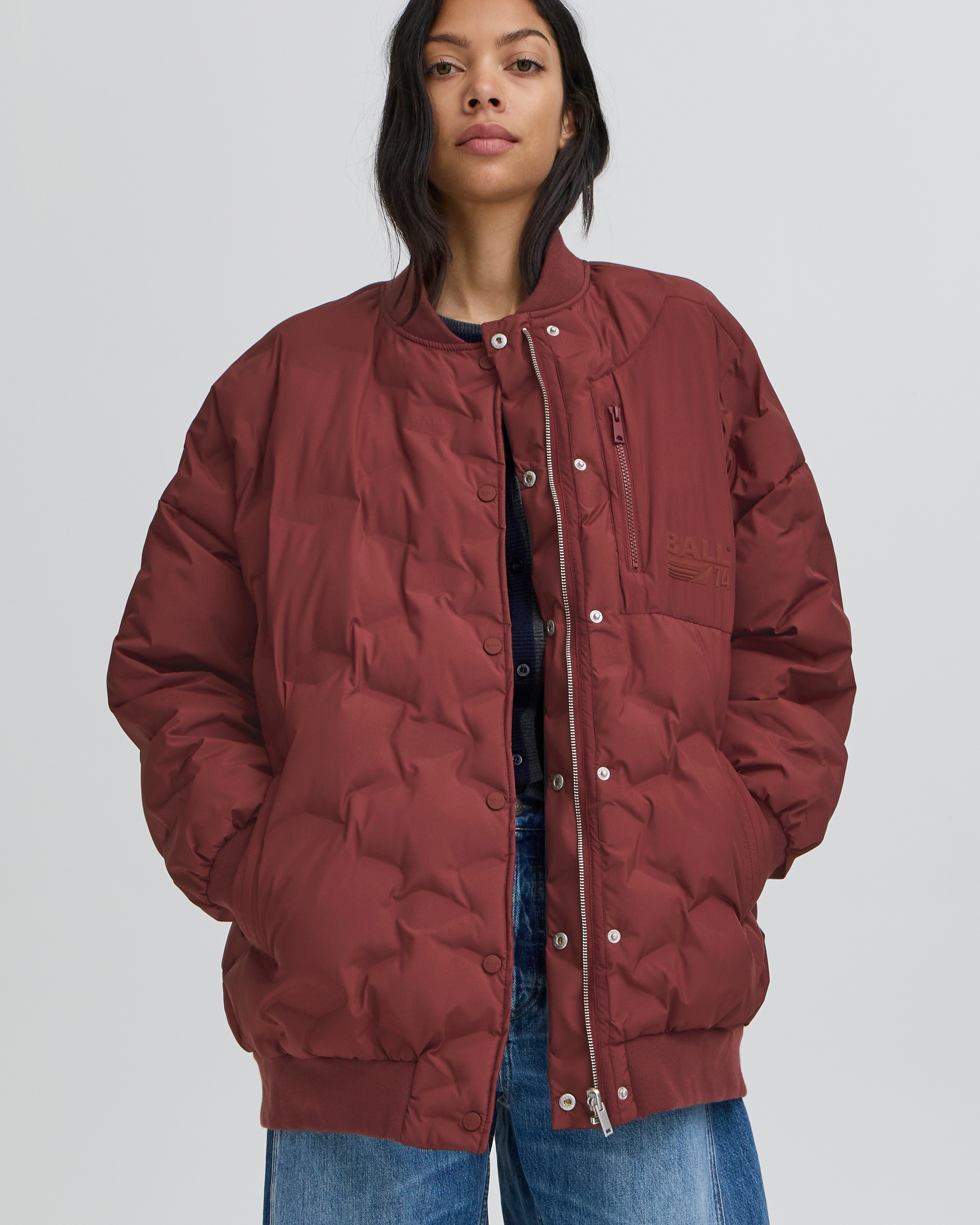 Ball Original Baestel Quilted Bomber Jassen