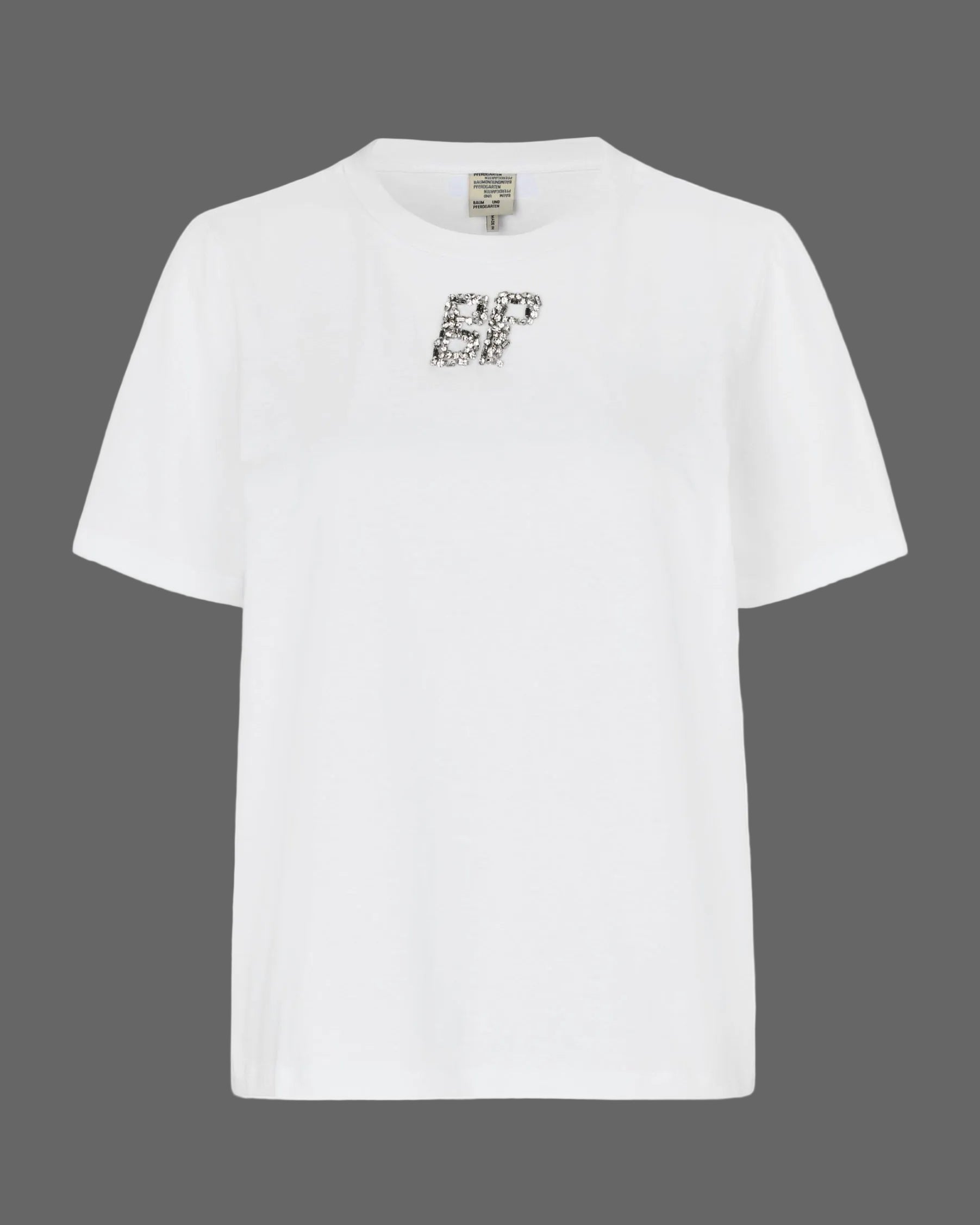Baum und Pferdgarten Jawo Rhinestone T-shirt White Rhinestones