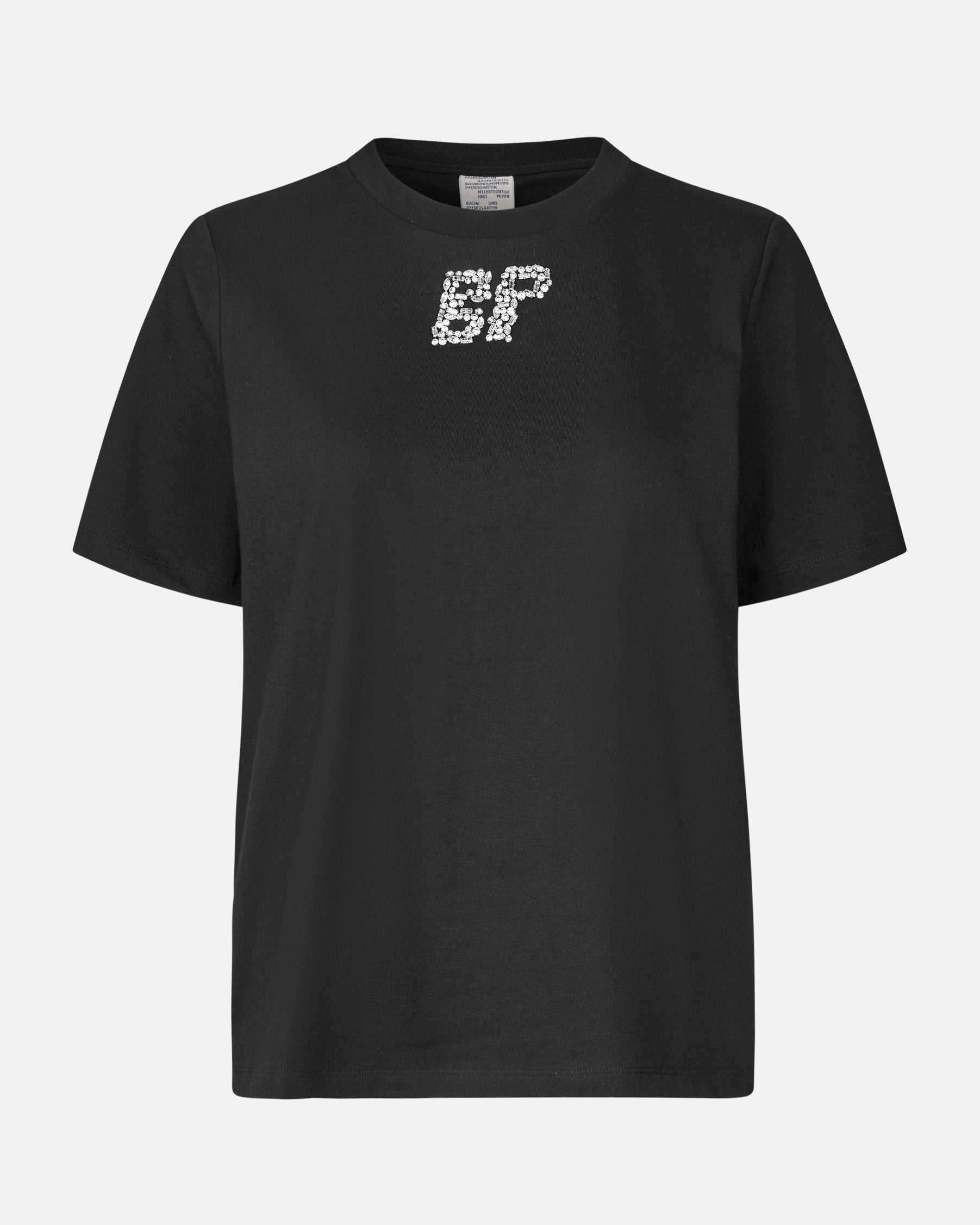 Baum und Pferdgarten Jawo Rhinestone T-shirt Black Rhinestones