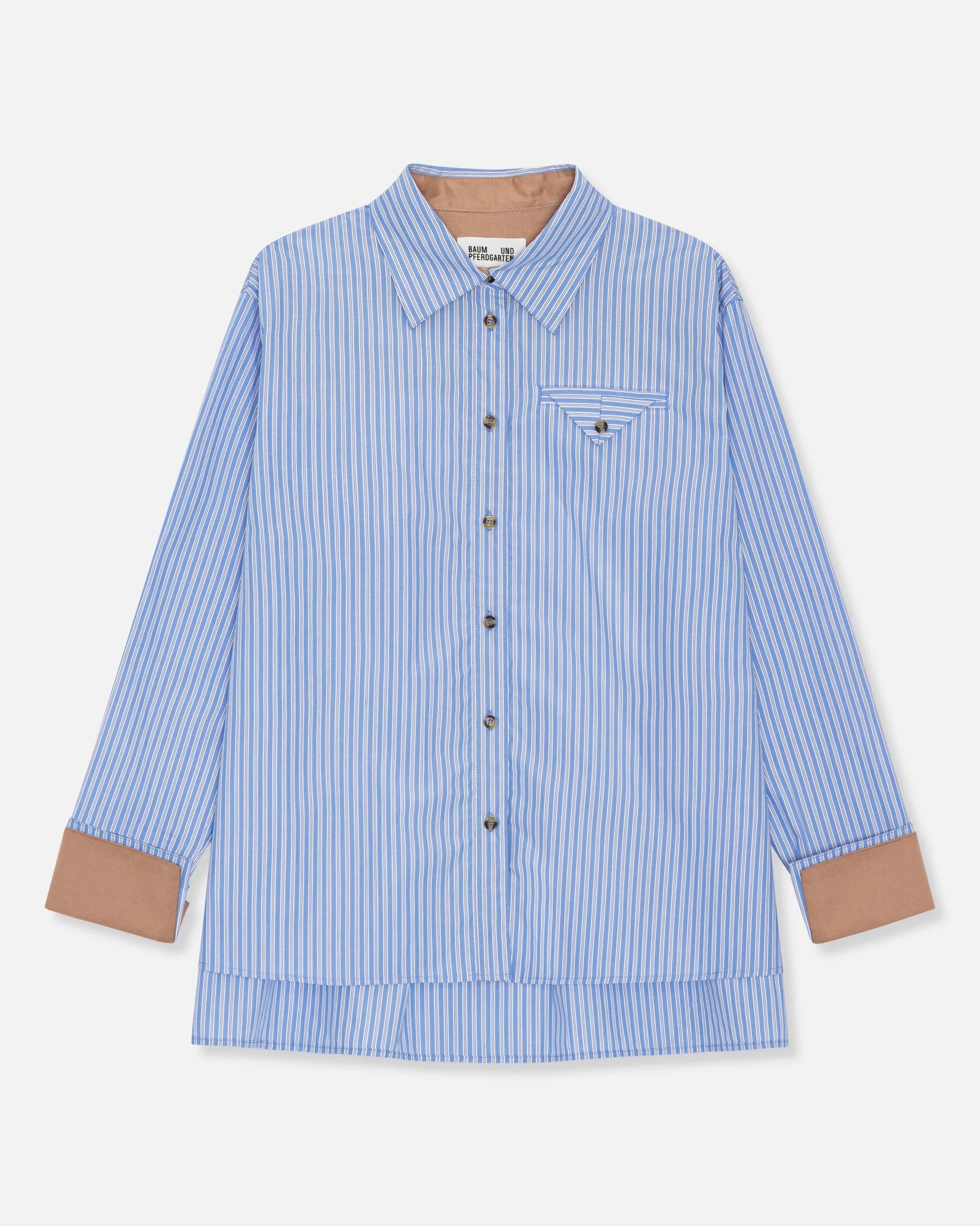 Baum und Pferdgarten Melinda Blouse Light Blue Stripe