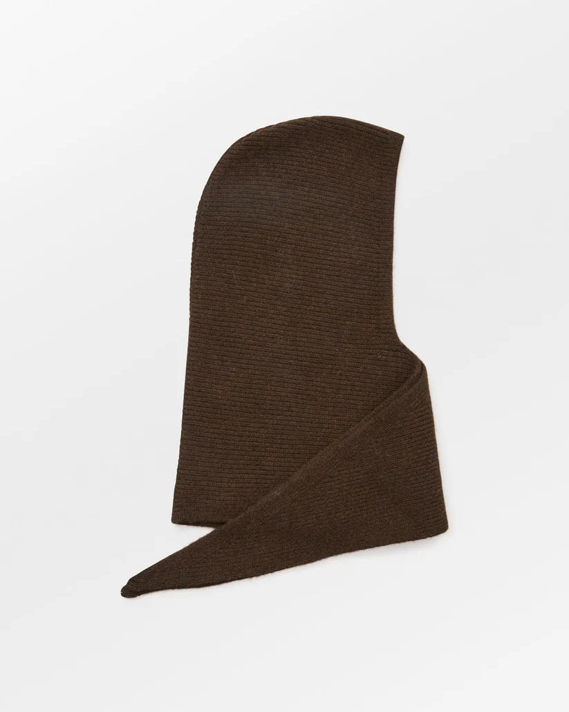Becksöndergaard Tie Balaclava Hot Fudge Brown One Size