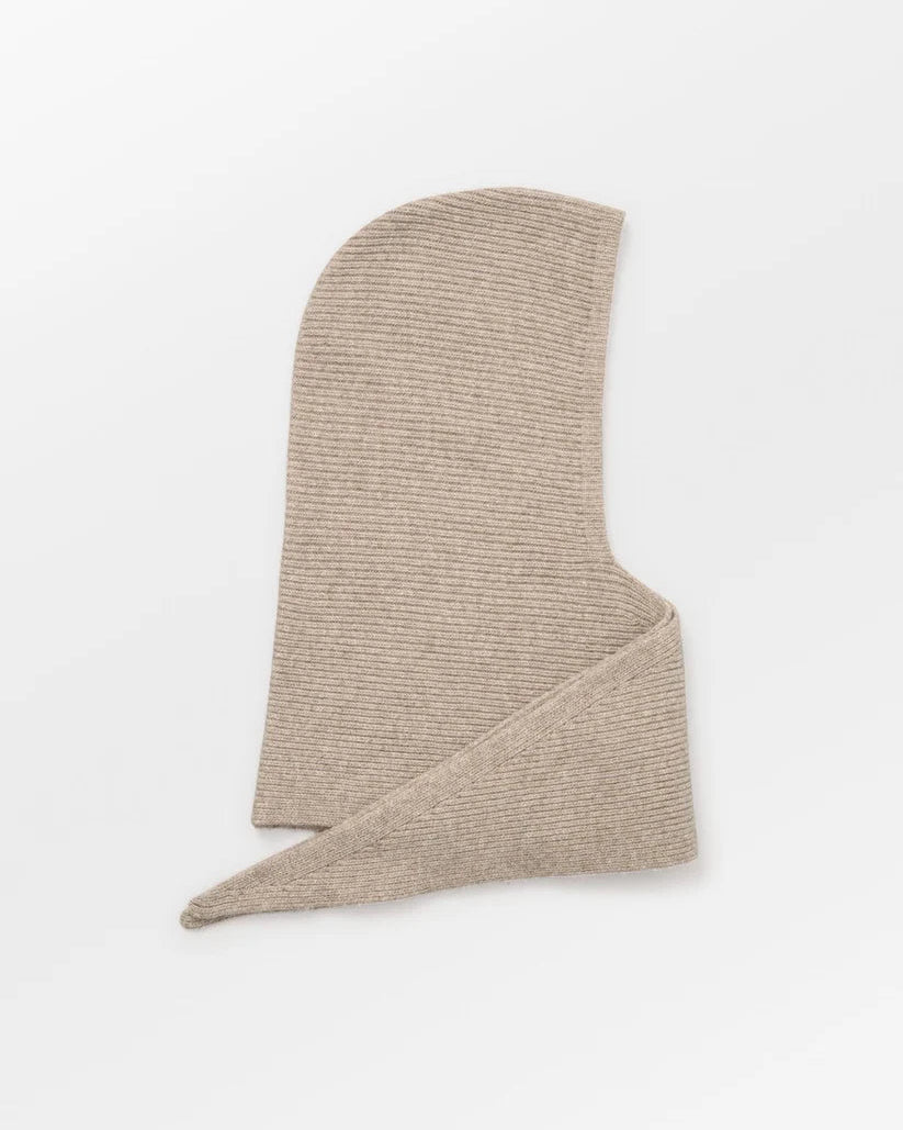 Becksöndergaard Tie Balaclava Simply Taupe Beige One Size