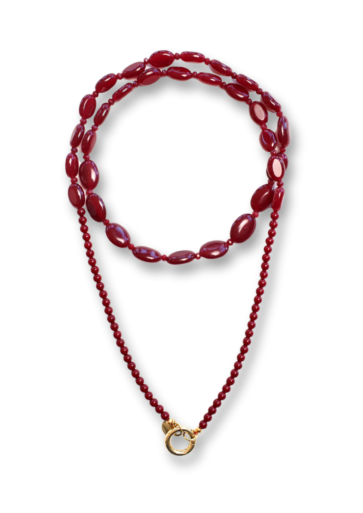 Bonnie Studios Funky Burgundy Lange Ketting