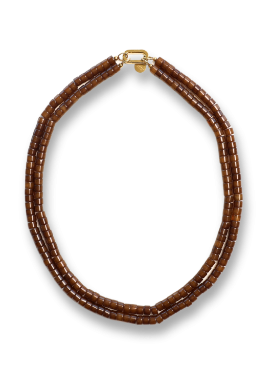 Bonnie Studios Moos Double Brown Necklace