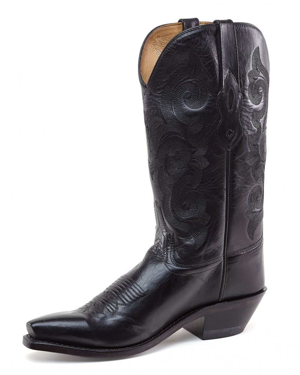 Bootstock Cowboyboot Black Treasure