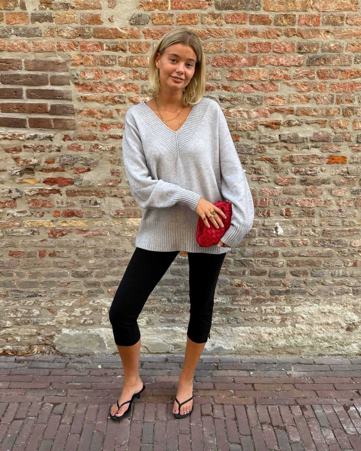 Hej Julie Collection Oversized Sweater