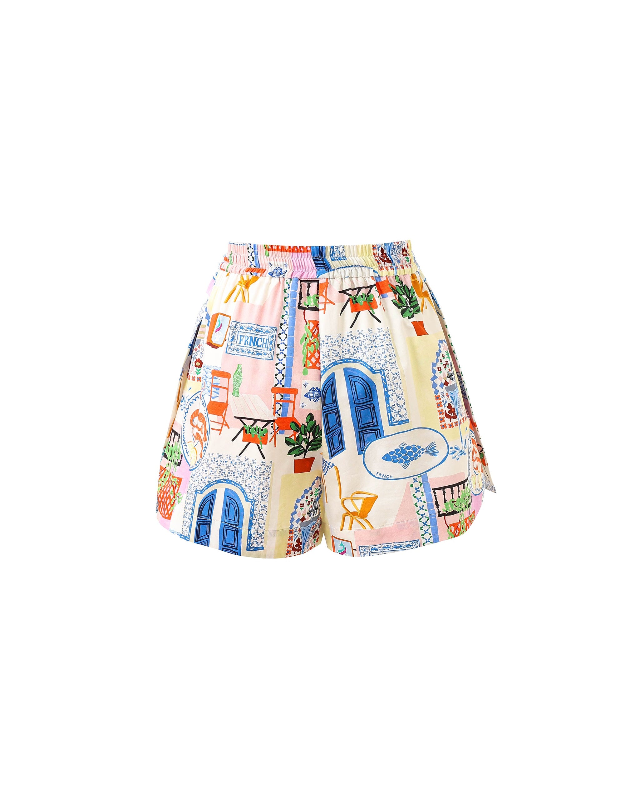 FRNCH Lapis Short Broeken