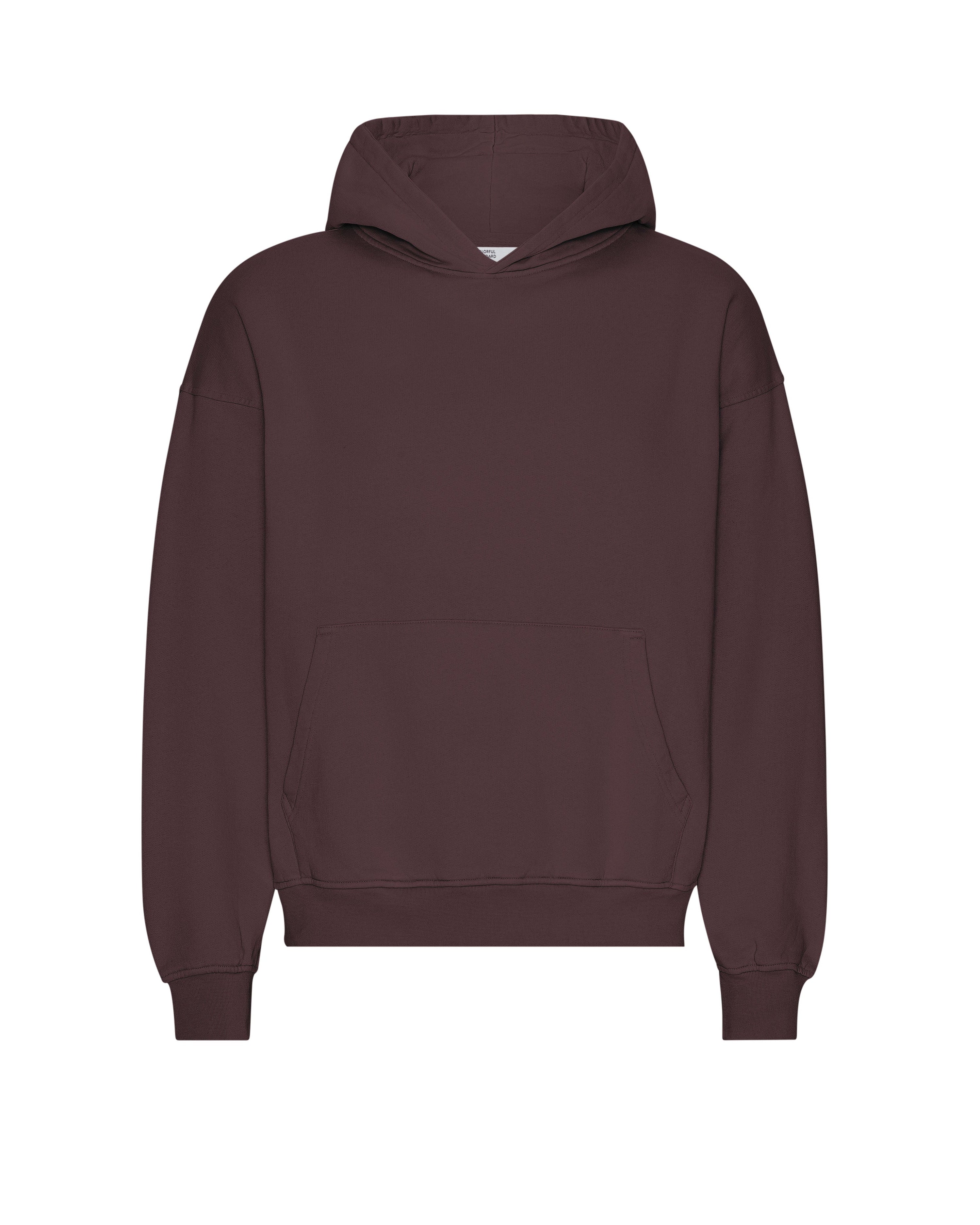 Colorful Standard Oversized Hoodie Oxblood Red Truien & Vesten