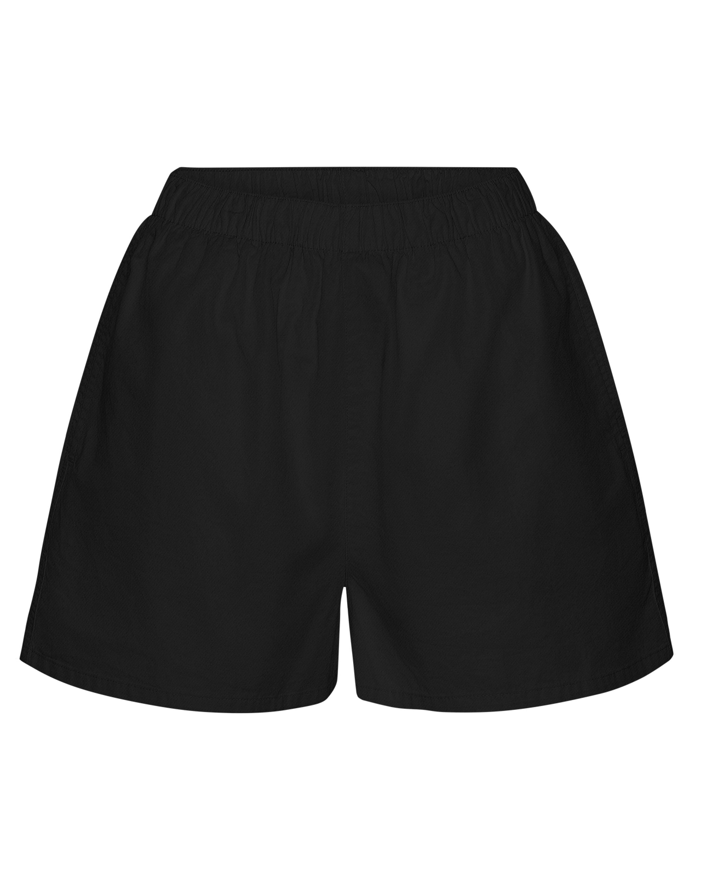 Colorful Standard Korte Broek Katoen Deep Black Broeken