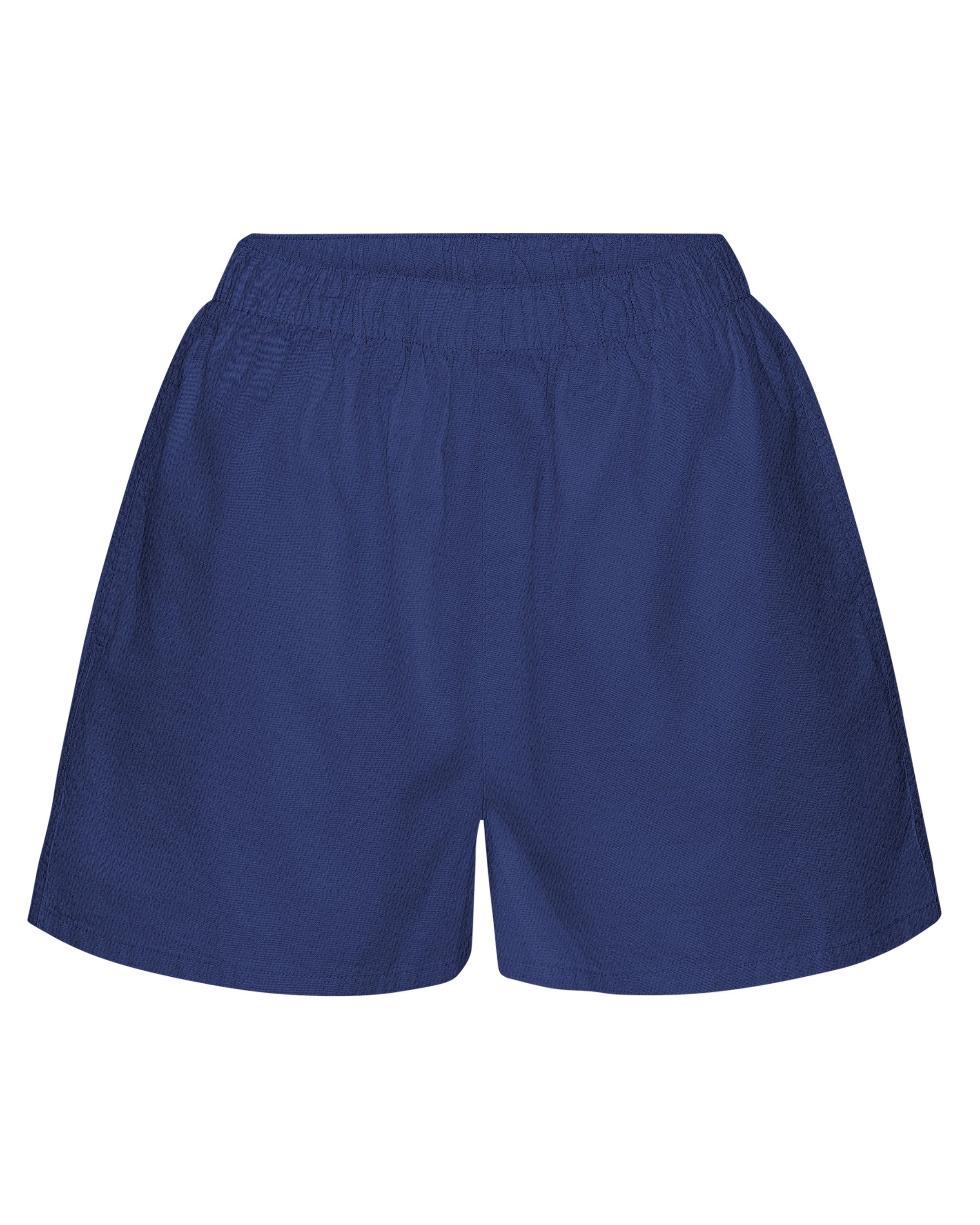 Colorful Standard Korte Broek Katoen Marine Blue Broeken